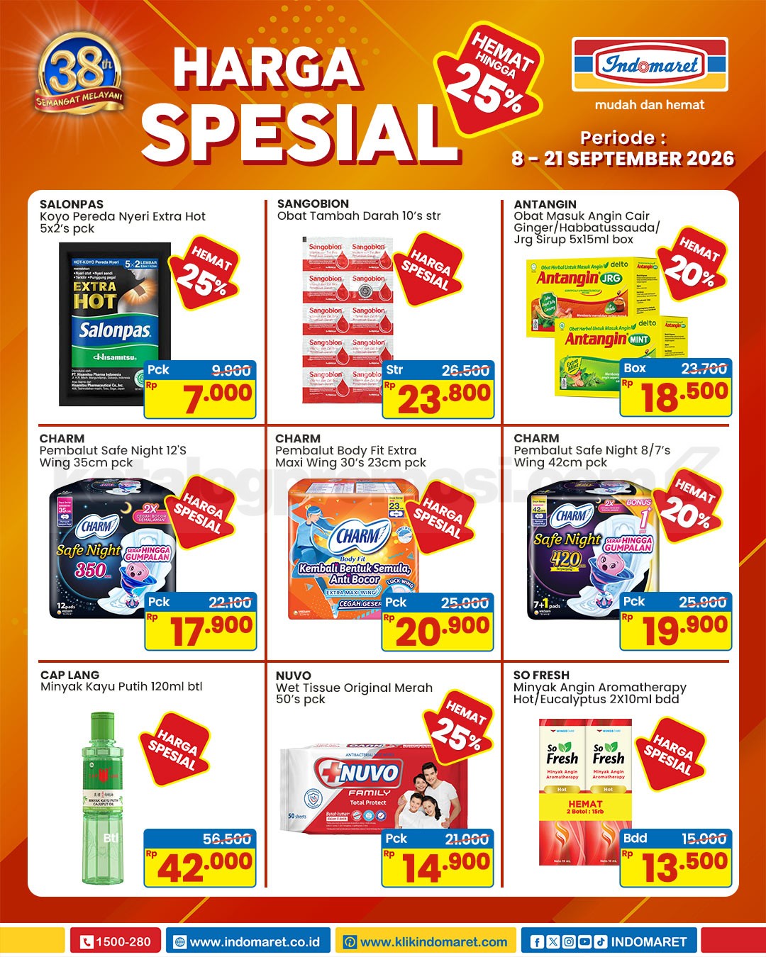 Promo Indomaret Harga Spesial Diskon hingga 45% Promo Indomaret Harga Spesial Diskon hingga 45% 7