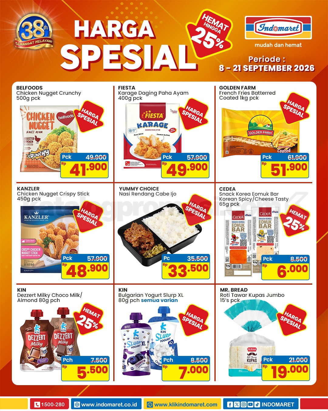 Promo Indomaret Harga Spesial Diskon hingga 45% Promo Indomaret Harga Spesial Diskon hingga 45% 8