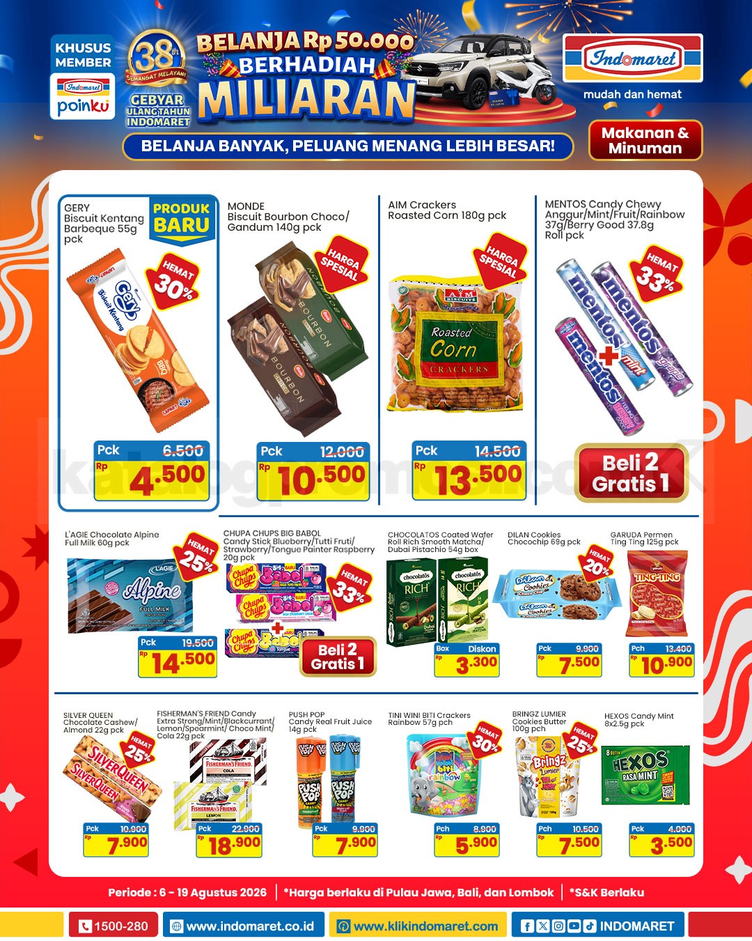 Promo Indomaret Katalog Terbaru 06-19 Agustus 2026