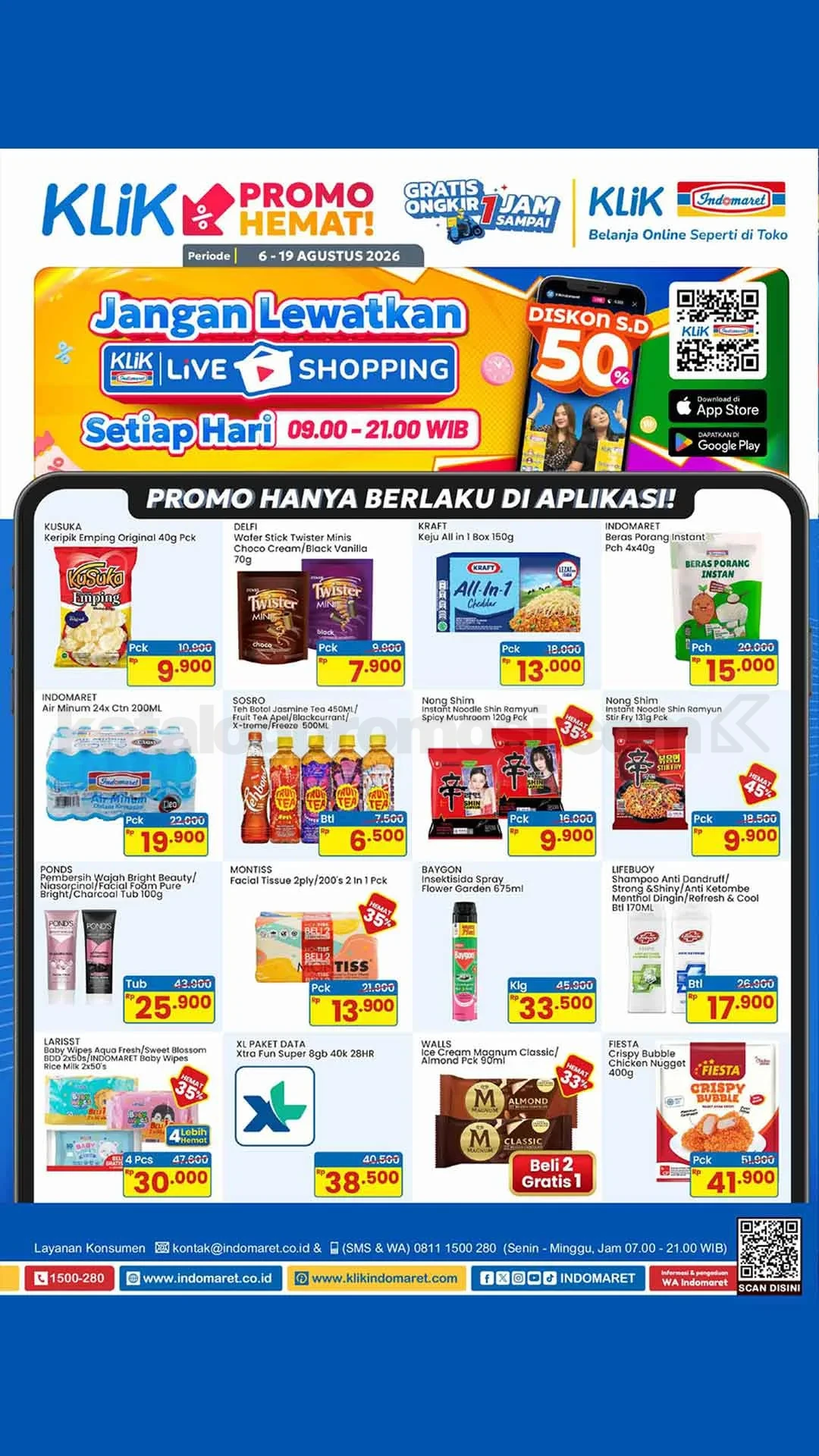 Promo Indomaret Katalog Terbaru 06-19 Agustus 2026 Promo Indomaret Katalog Terbaru 06-19 Agustus 2026 1