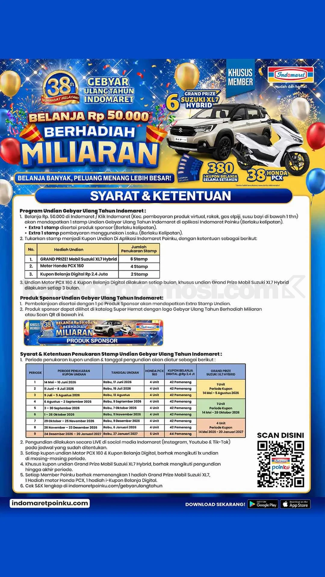 Promo Indomaret Katalog Terbaru 06-19 Agustus 2026 Promo Indomaret Katalog Terbaru 06-19 Agustus 2026 2