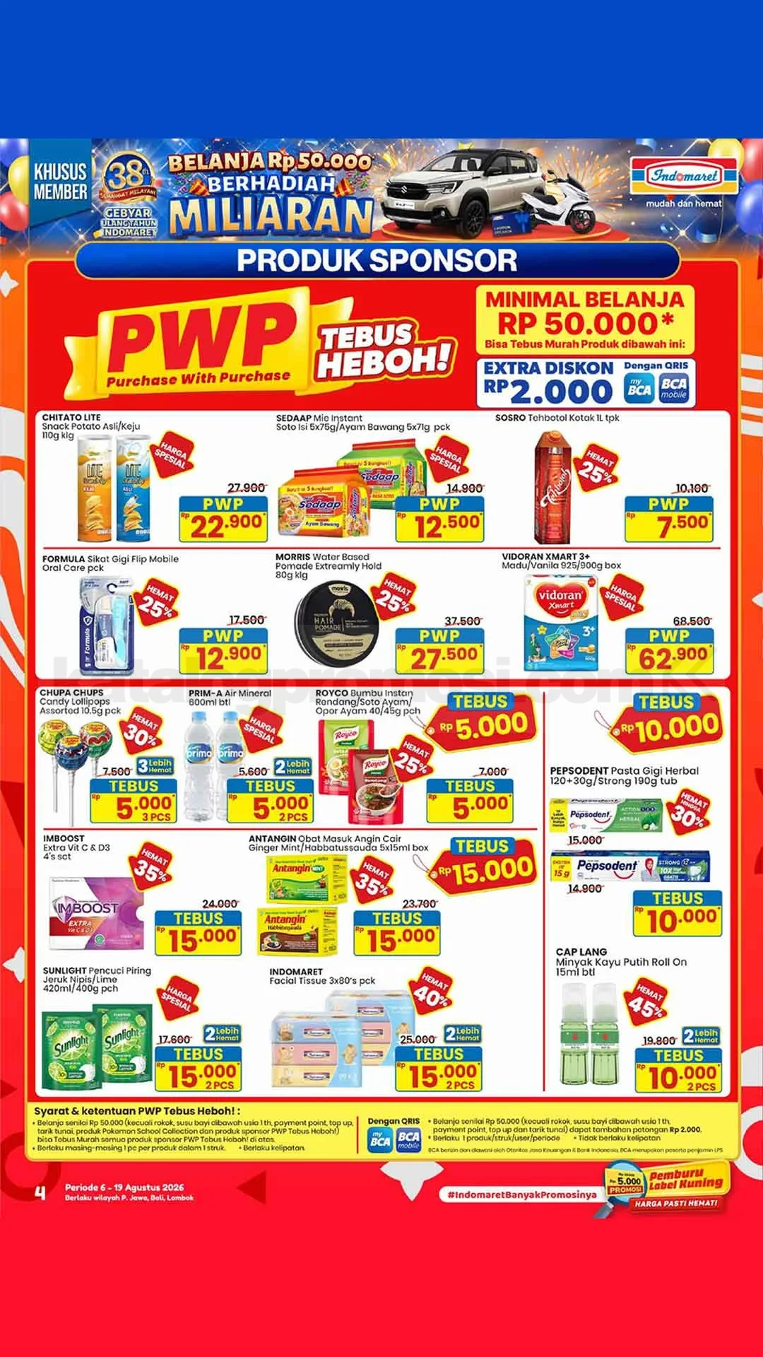 Promo Indomaret Katalog Terbaru 06-19 Agustus 2026 Promo Indomaret Katalog Terbaru 06-19 Agustus 2026 3
