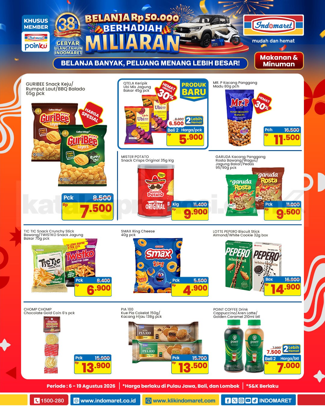 Promo Indomaret Katalog Terbaru 06-19 Agustus 2026