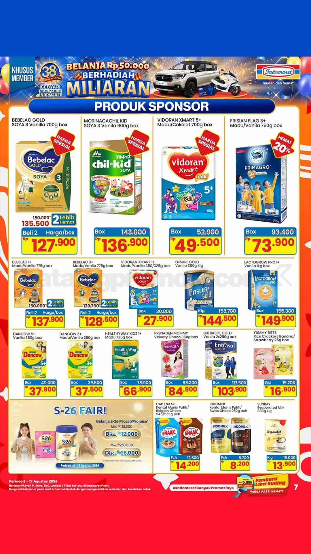 Promo Indomaret Katalog Terbaru 06-19 Agustus 2026 Promo Indomaret Katalog Terbaru 06-19 Agustus 2026 6