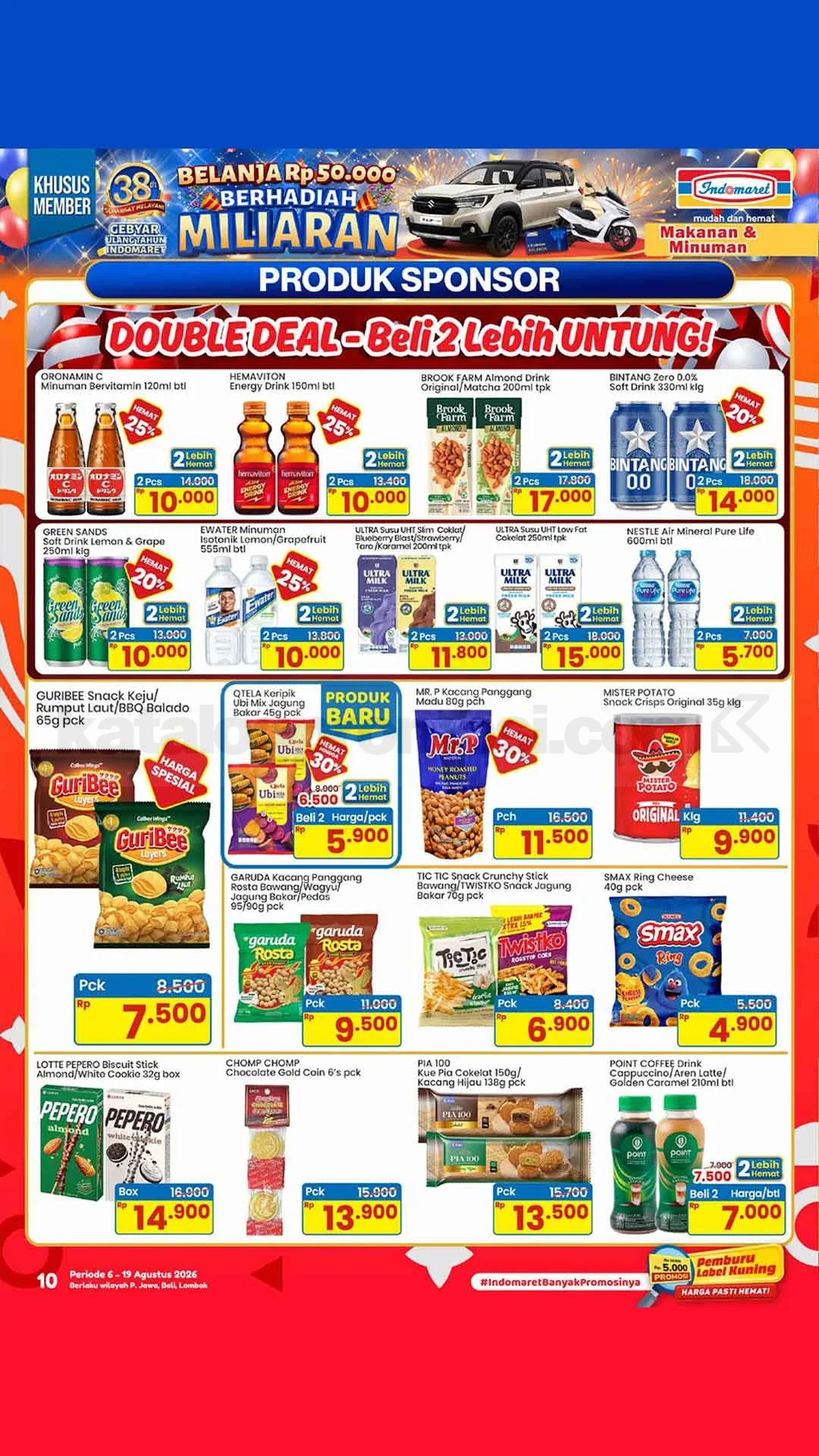 Promo Indomaret Katalog Terbaru 06-19 Agustus 2026 Promo Indomaret Katalog Terbaru 06-19 Agustus 2026 9