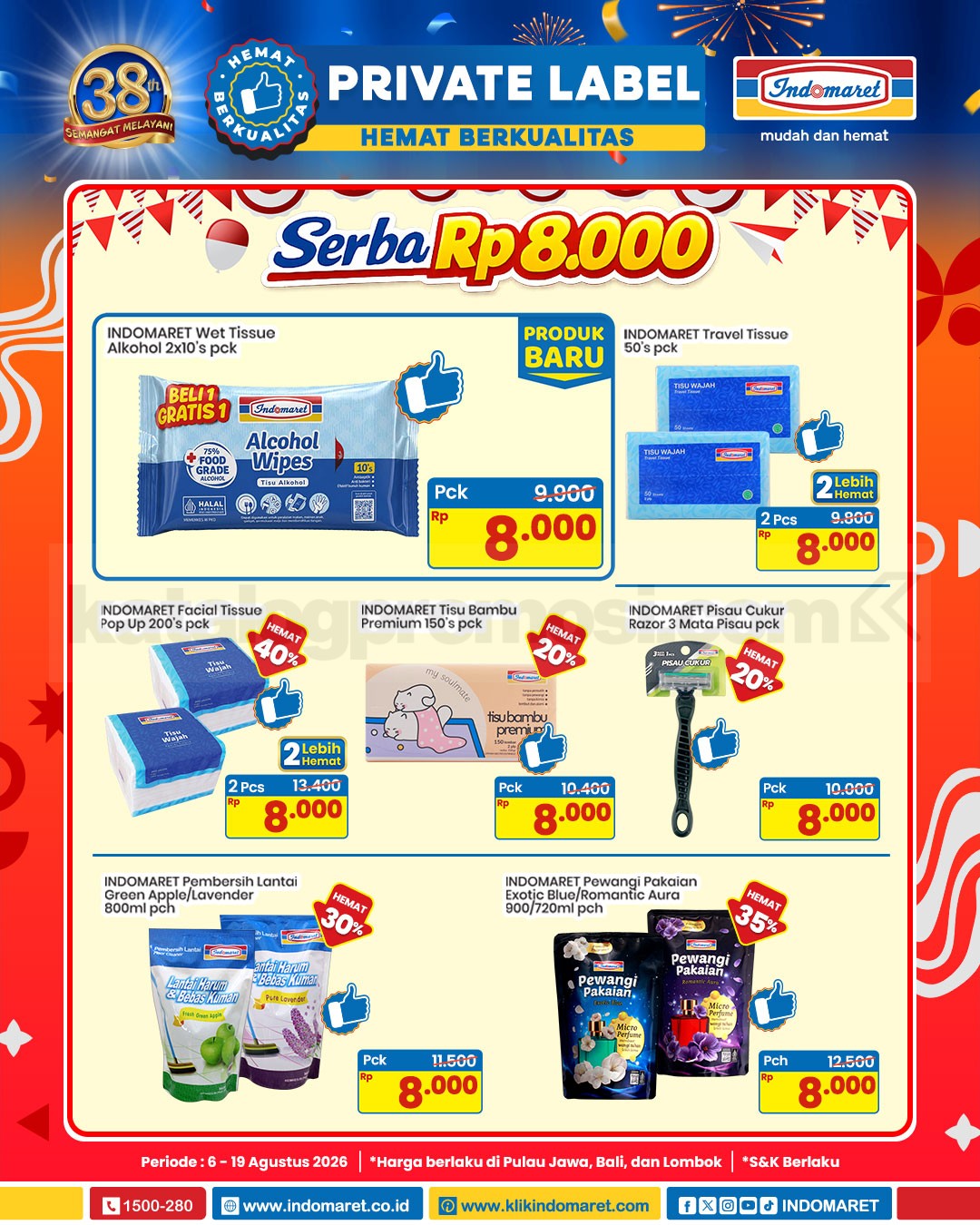 Promo Indomaret Katalog Terbaru 06-19 Agustus 2026