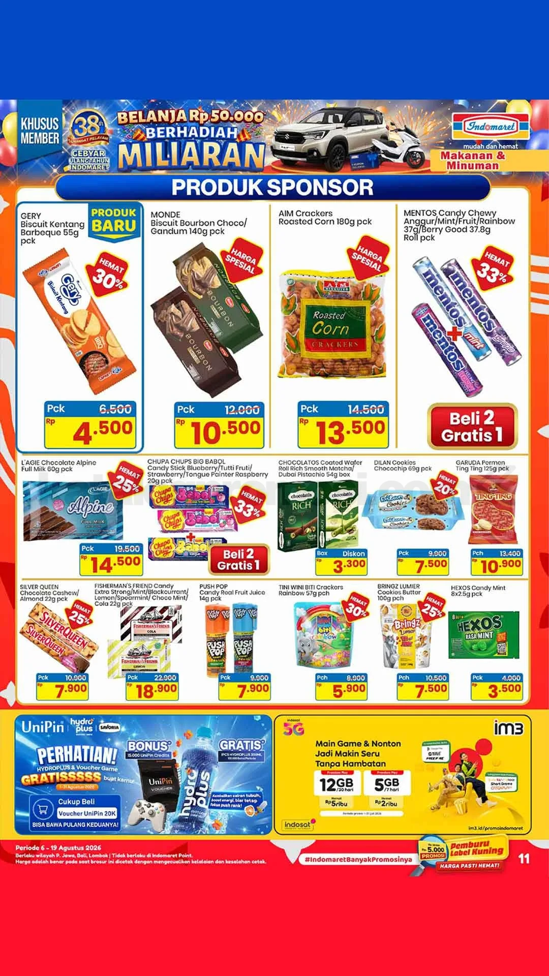 Promo Indomaret Katalog Terbaru 06-19 Agustus 2026 Promo Indomaret Katalog Terbaru 06-19 Agustus 2026 10
