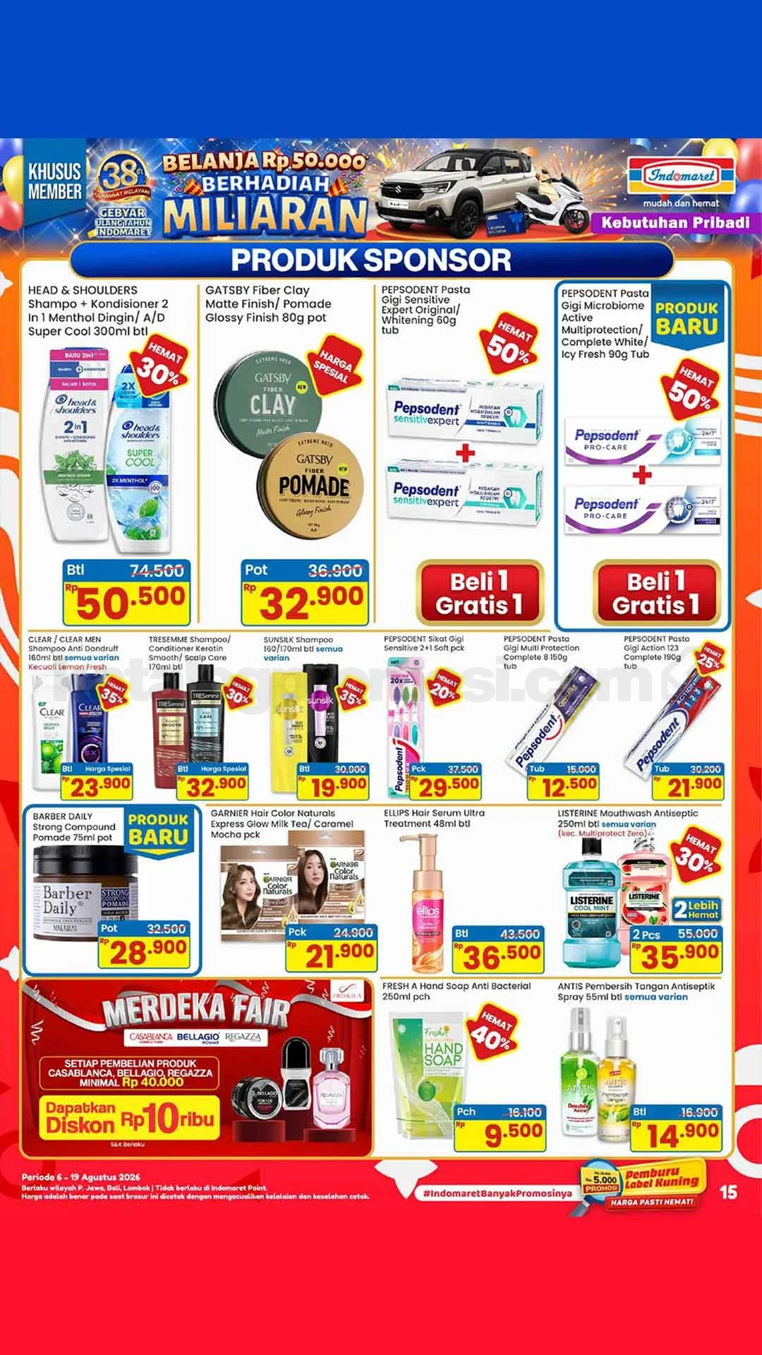 Promo Indomaret Katalog Terbaru 06-19 Agustus 2026 Promo Indomaret Katalog Terbaru 06-19 Agustus 2026 14