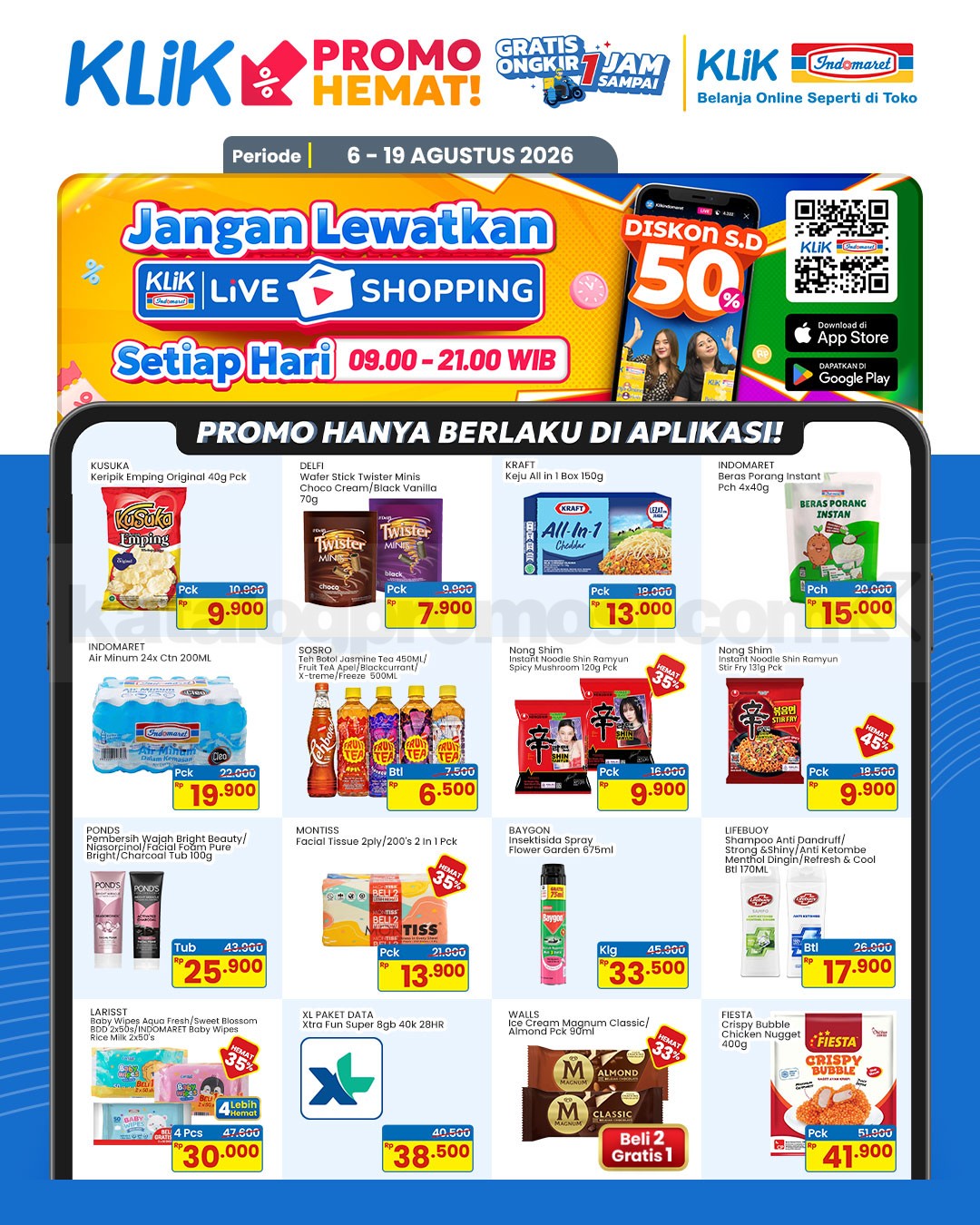 Promo Indomaret Katalog Terbaru 06-19 Agustus 2026