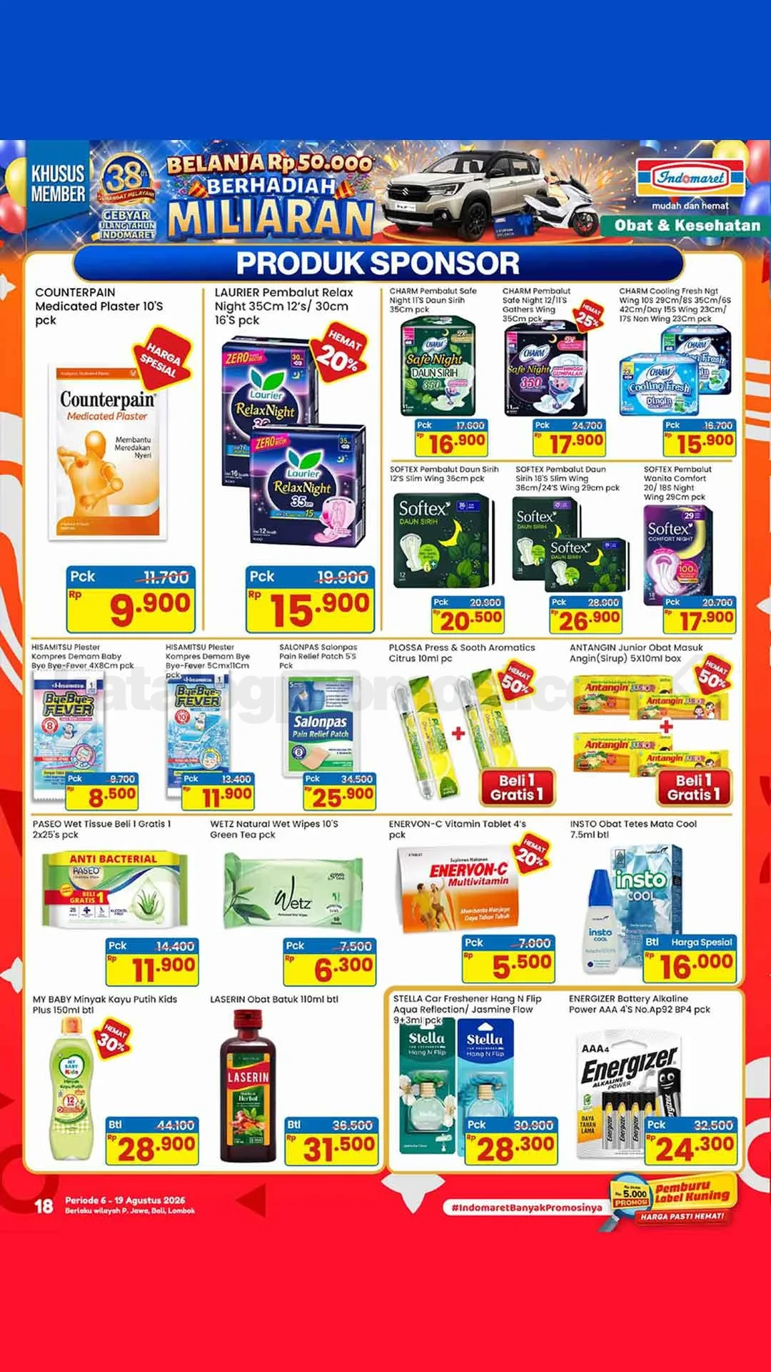 Promo Indomaret Katalog Terbaru 06-19 Agustus 2026 Promo Indomaret Katalog Terbaru 06-19 Agustus 2026 17
