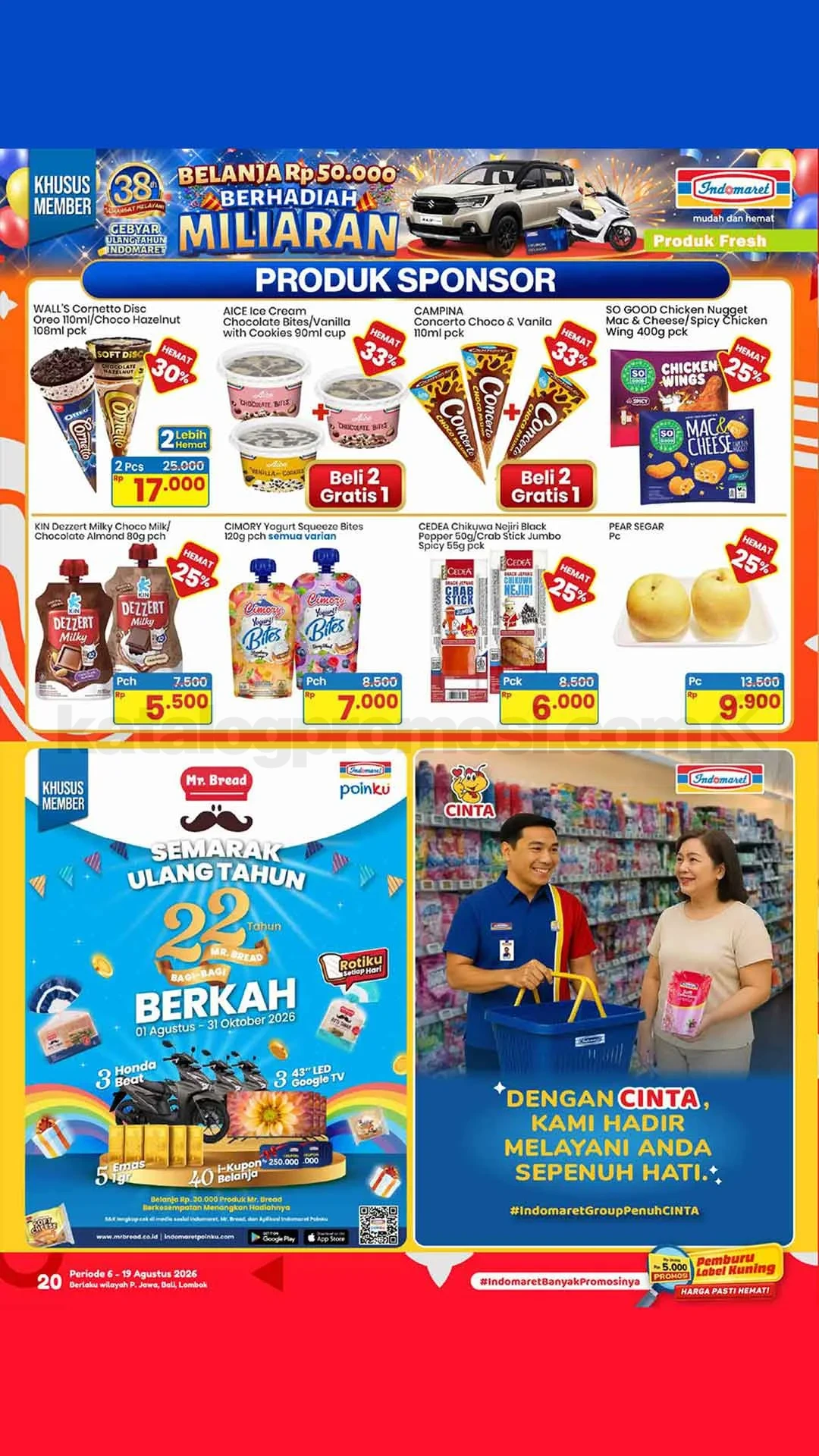 Promo Indomaret Katalog Terbaru 06-19 Agustus 2026 Promo Indomaret Katalog Terbaru 06-19 Agustus 2026 19
