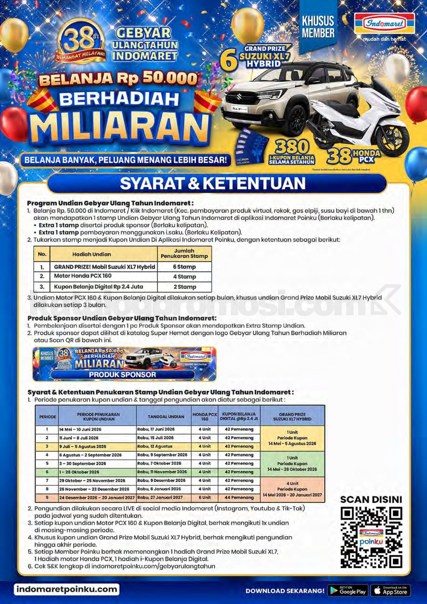 Promo Indomaret Katalog Terbaru 27 Agustus - 02 September 2026