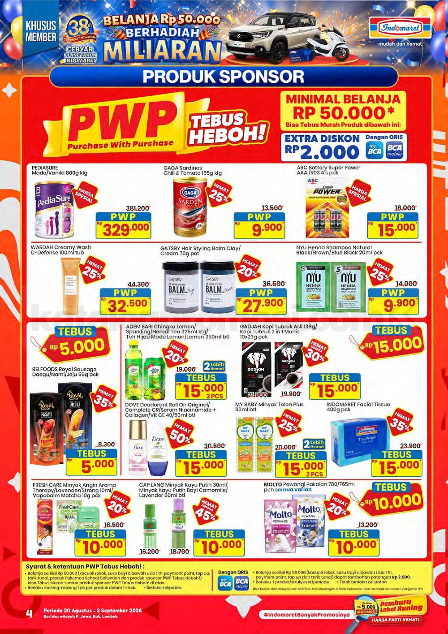 Promo Indomaret Katalog Terbaru 27 Agustus - 02 September 2026