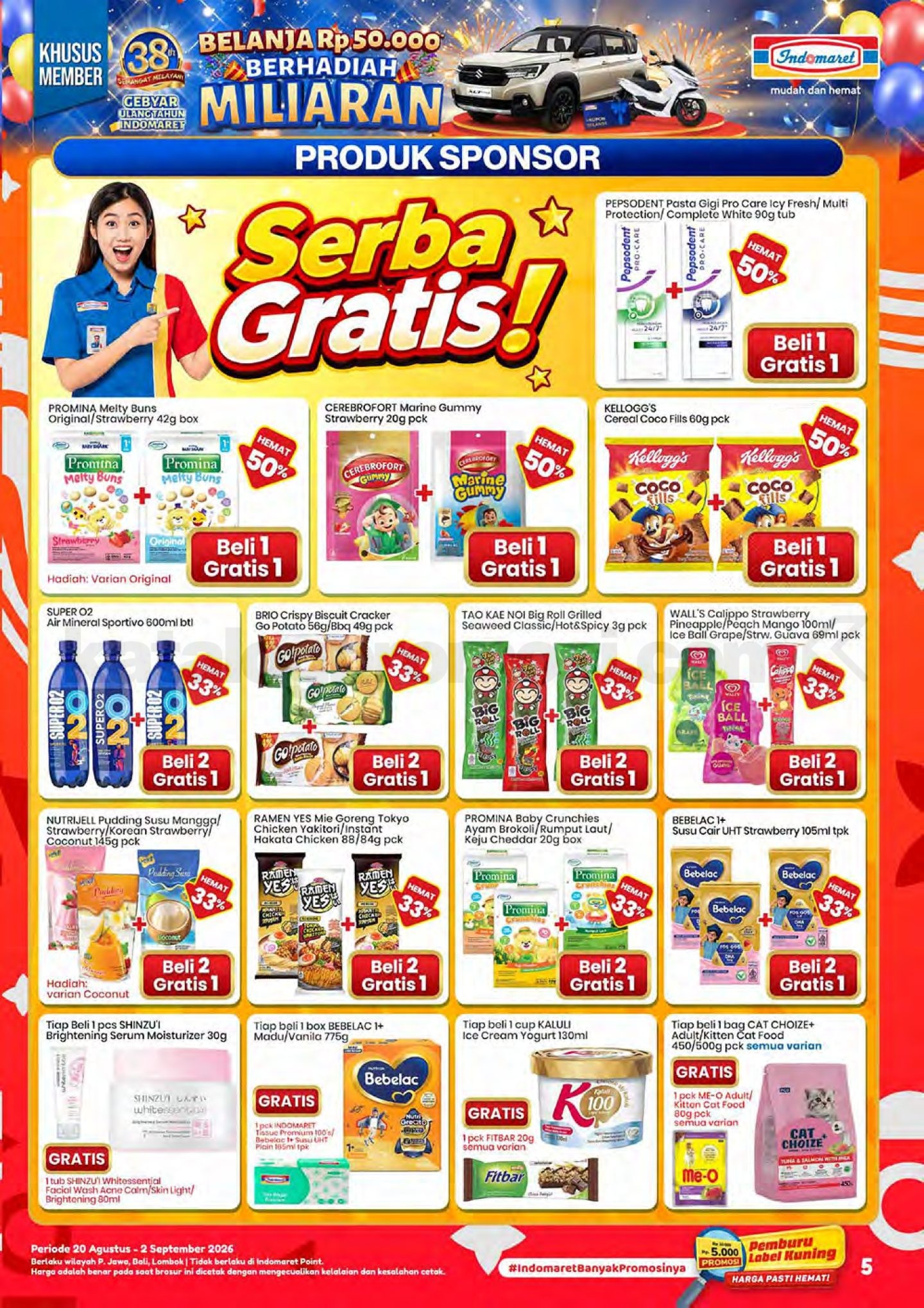 Promo Indomaret Katalog Terbaru 27 Agustus - 02 September 2026