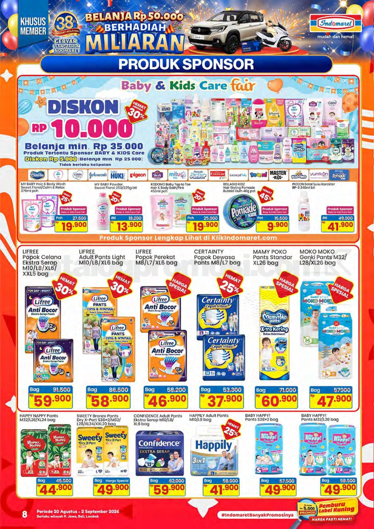 Promo Indomaret Katalog Terbaru 27 Agustus - 02 September 2026