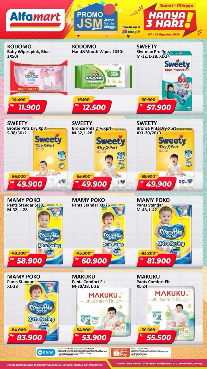 Promo JSM ALFAMART 07-09 Agustus 2026 MINGGU INI