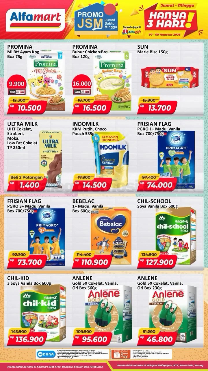 Promo JSM ALFAMART 07-09 Agustus 2026 MINGGU INI