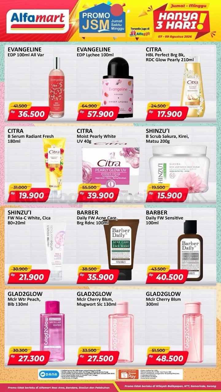 Promo JSM ALFAMART 07-09 Agustus 2026 MINGGU INI