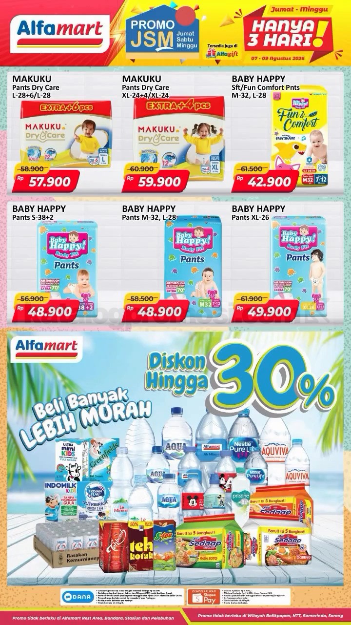 Promo JSM Alfamart 7-9 Agustus 2026 MINGGU INI Promo JSM Alfamart 7-9 Agustus 2026 MINGGU INI 11