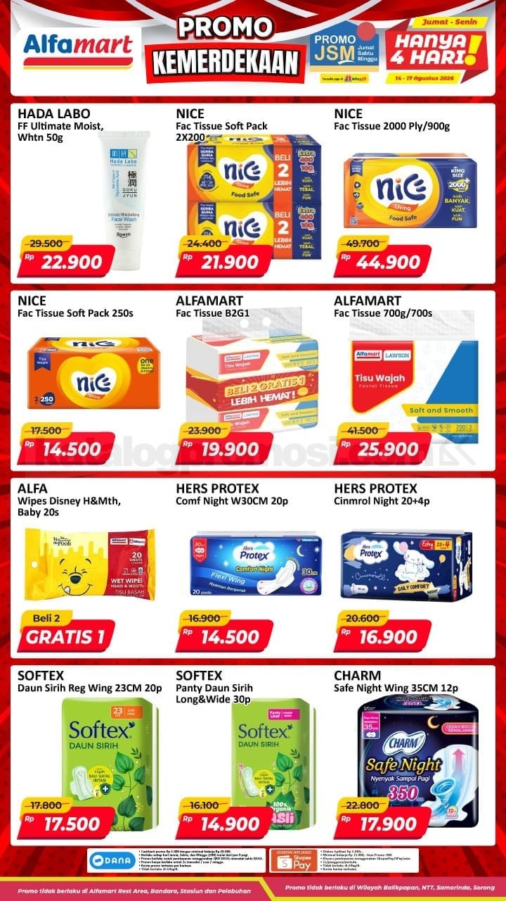 Promo JSM Alfamart 14-17 Agustus 2026 MINGGU INI