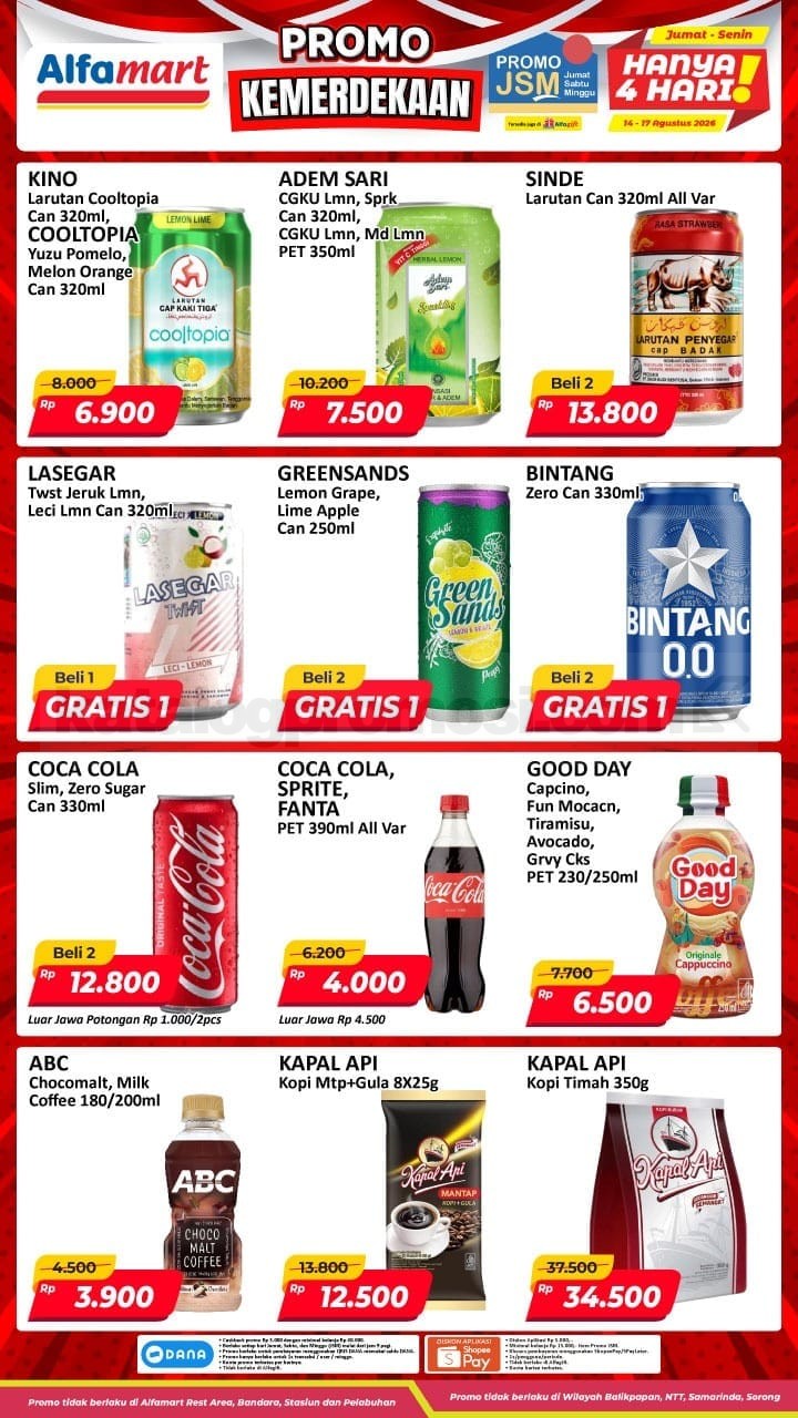 Promo JSM Alfamart 14-17 Agustus 2026 MINGGU INI