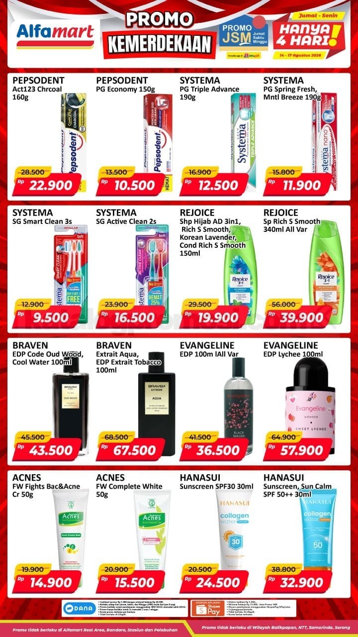 Promo JSM Alfamart 14-17 Agustus 2026 MINGGU INI