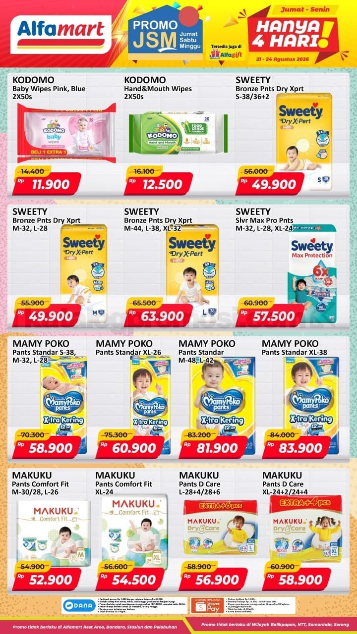 Promo JSM Alfamart 21-24 Agustus 2026 MINGGU INI
