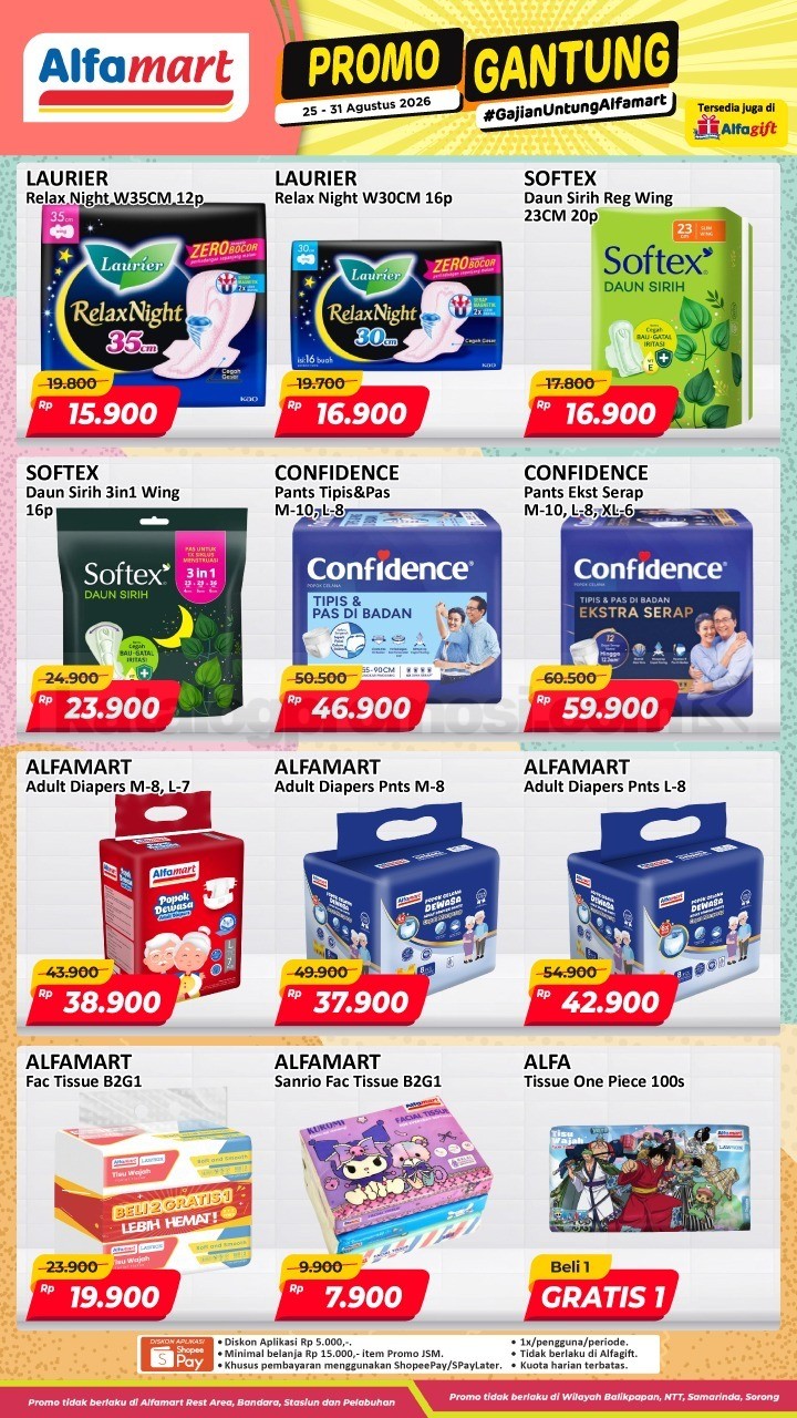 Promo JSM Alfamart 27-31 Agustus 2026 MINGGU INI