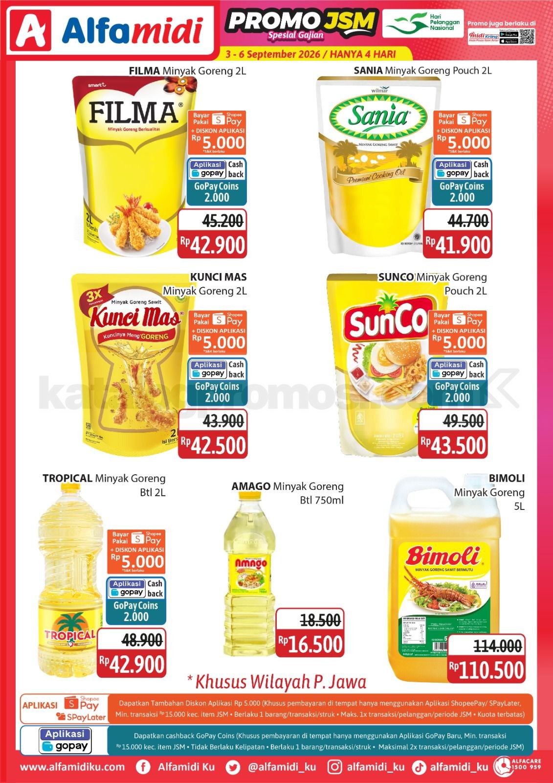 Promo JSM ALFAMIDI MINGGU INI 03-06 September 2026