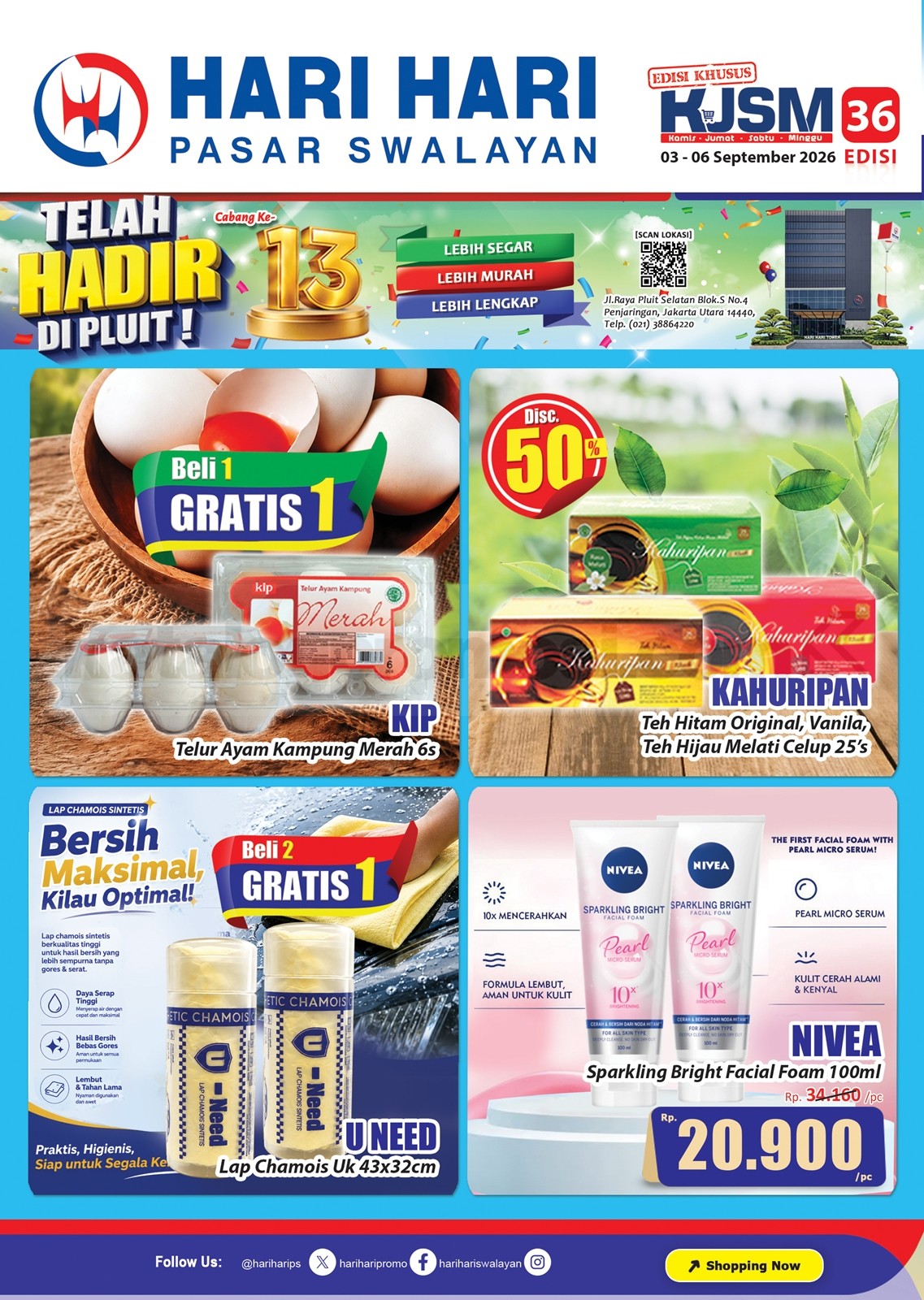 Promo JSM Hari Hari Swalayan 03-06 September 2026