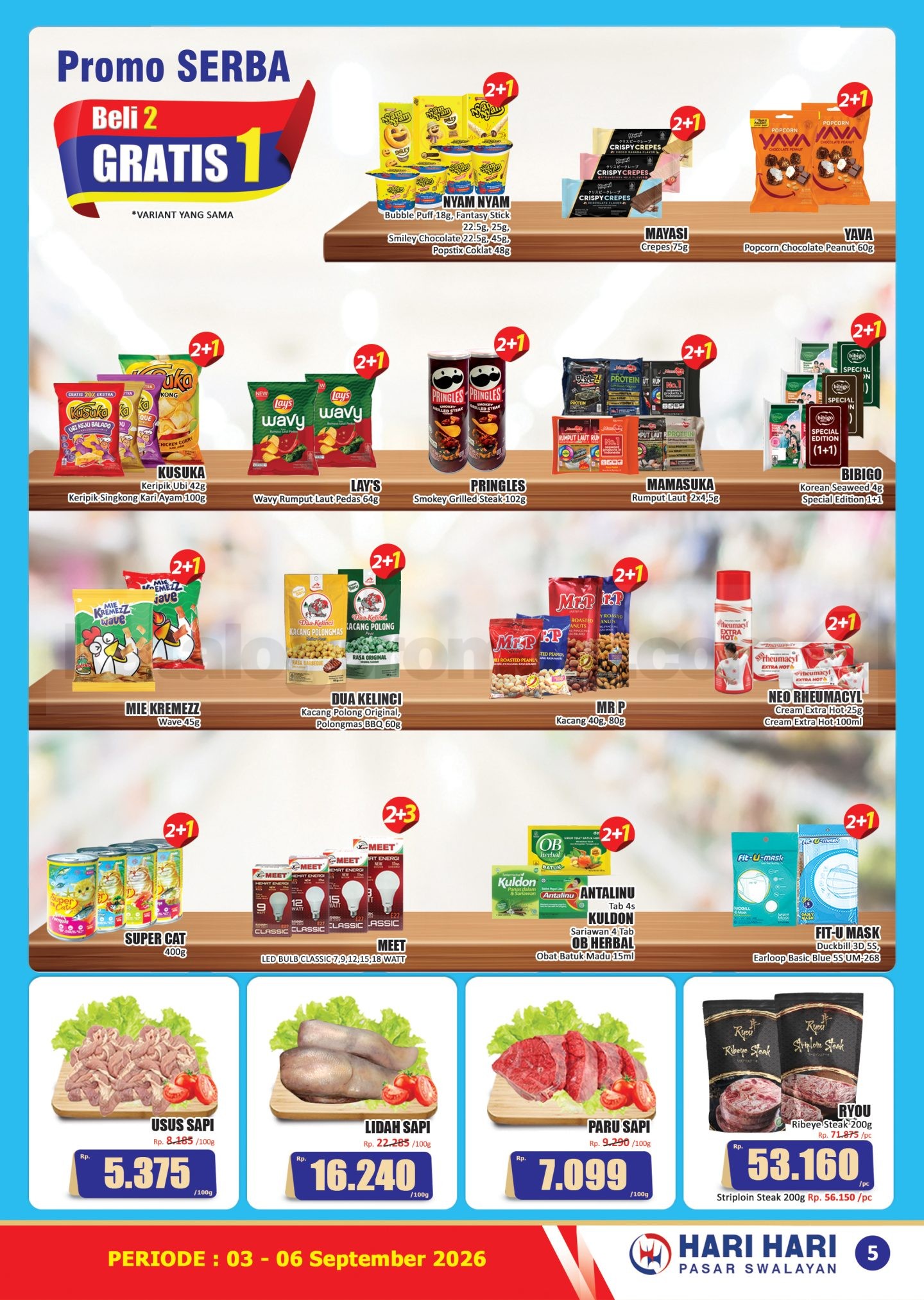 Promo JSM Hari Hari Swalayan 03-06 September 2026