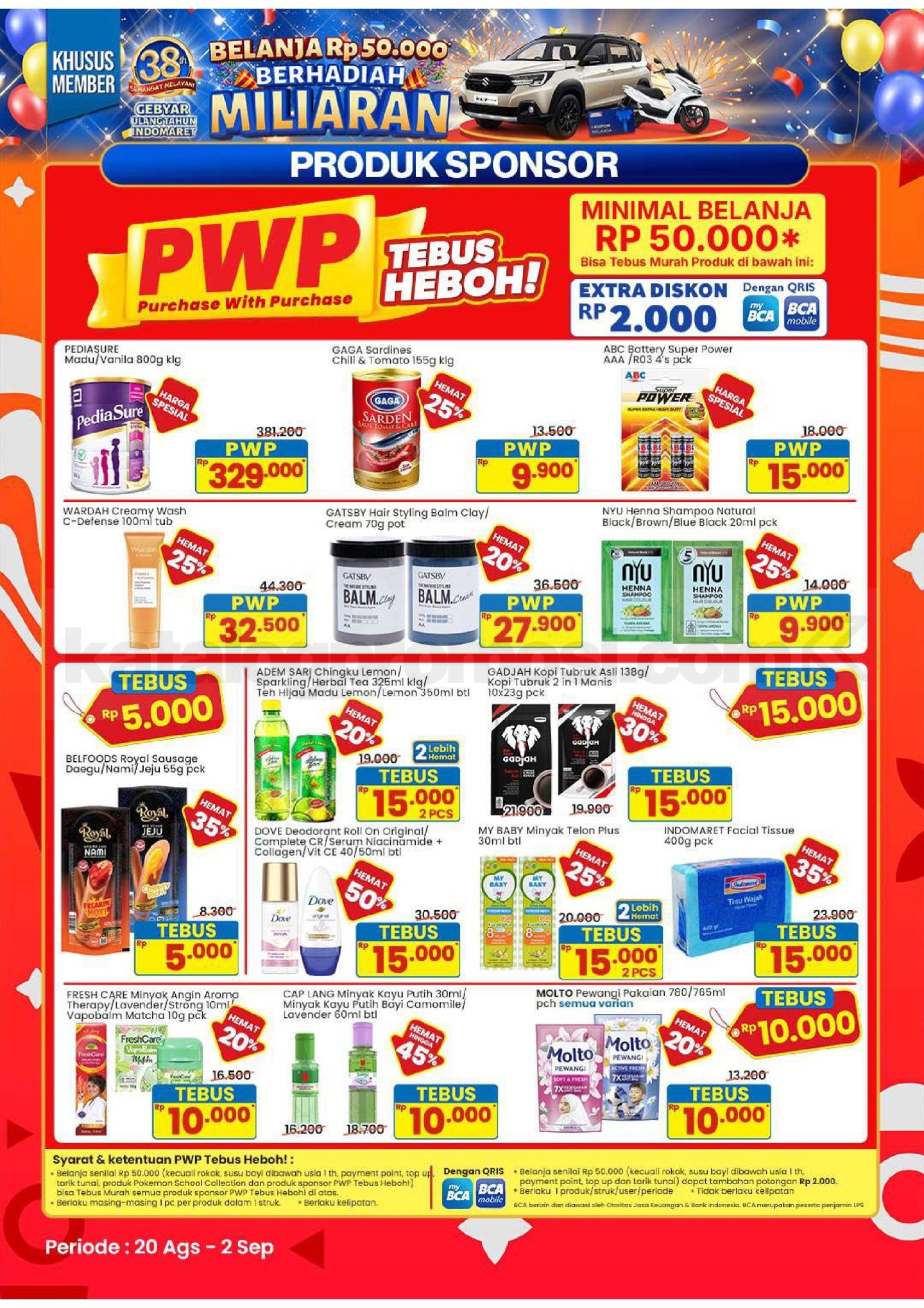 Promo JSM Indomaret 21-23 Agustus 2026 Minggu Ini