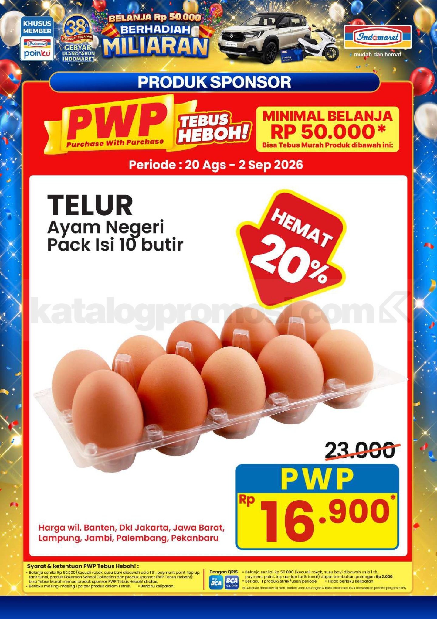 Promo JSM Indomaret 21-23 Agustus 2026 Minggu Ini