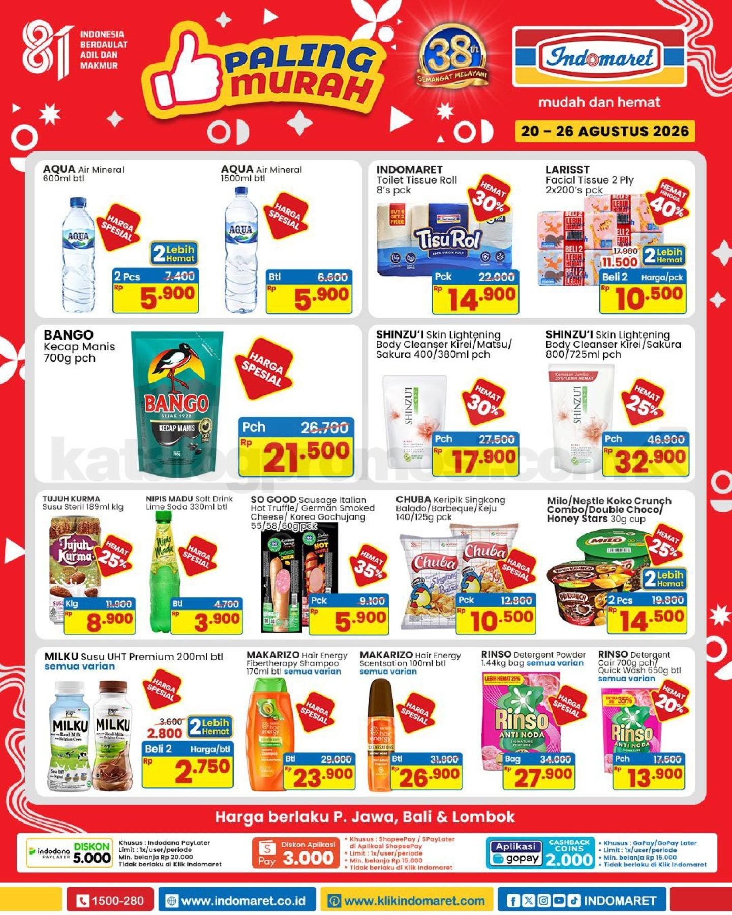 Promo JSM Indomaret 21-23 Agustus 2026 Minggu Ini