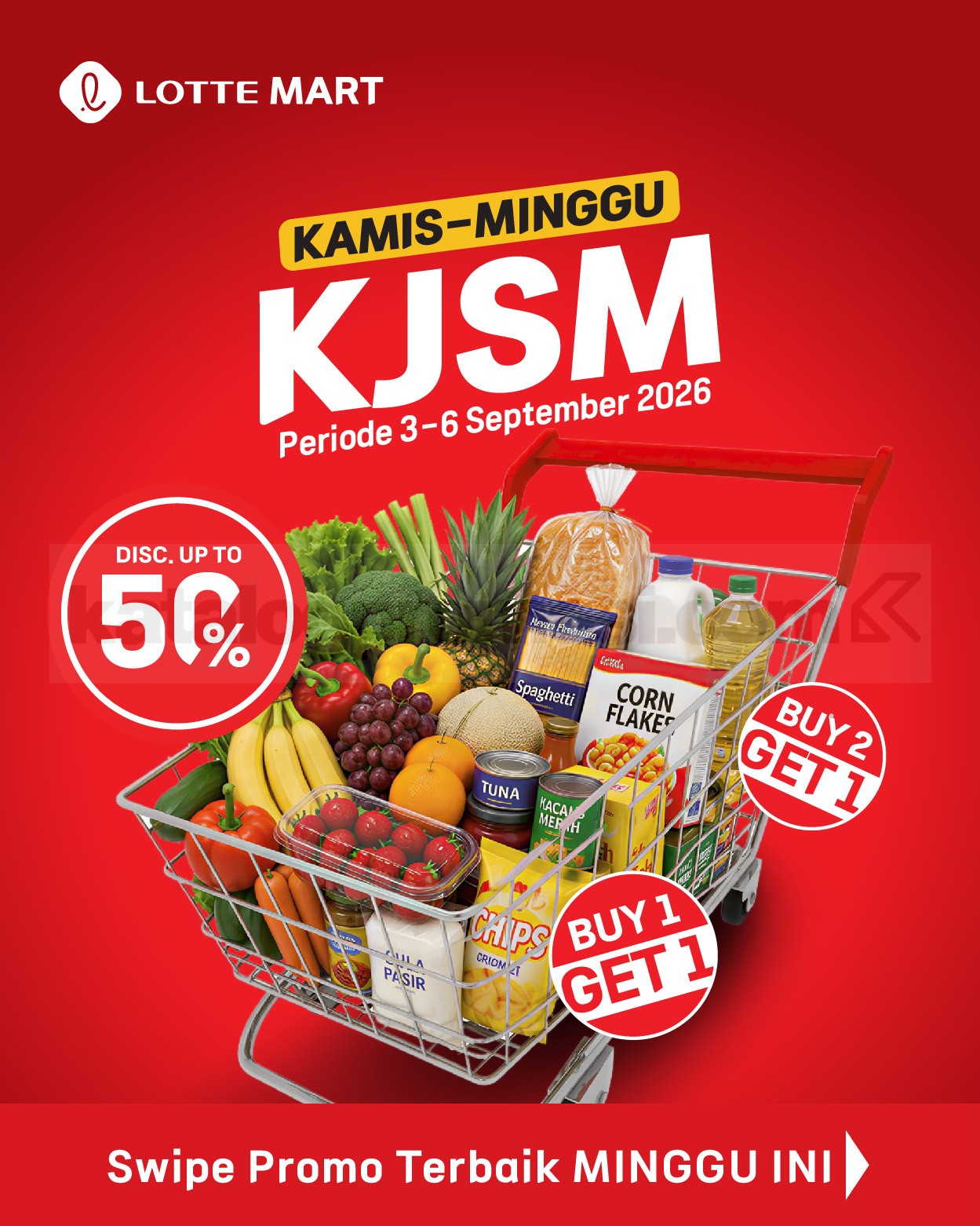 Promo JSM Lottemart Weekend 03-06 September 2026