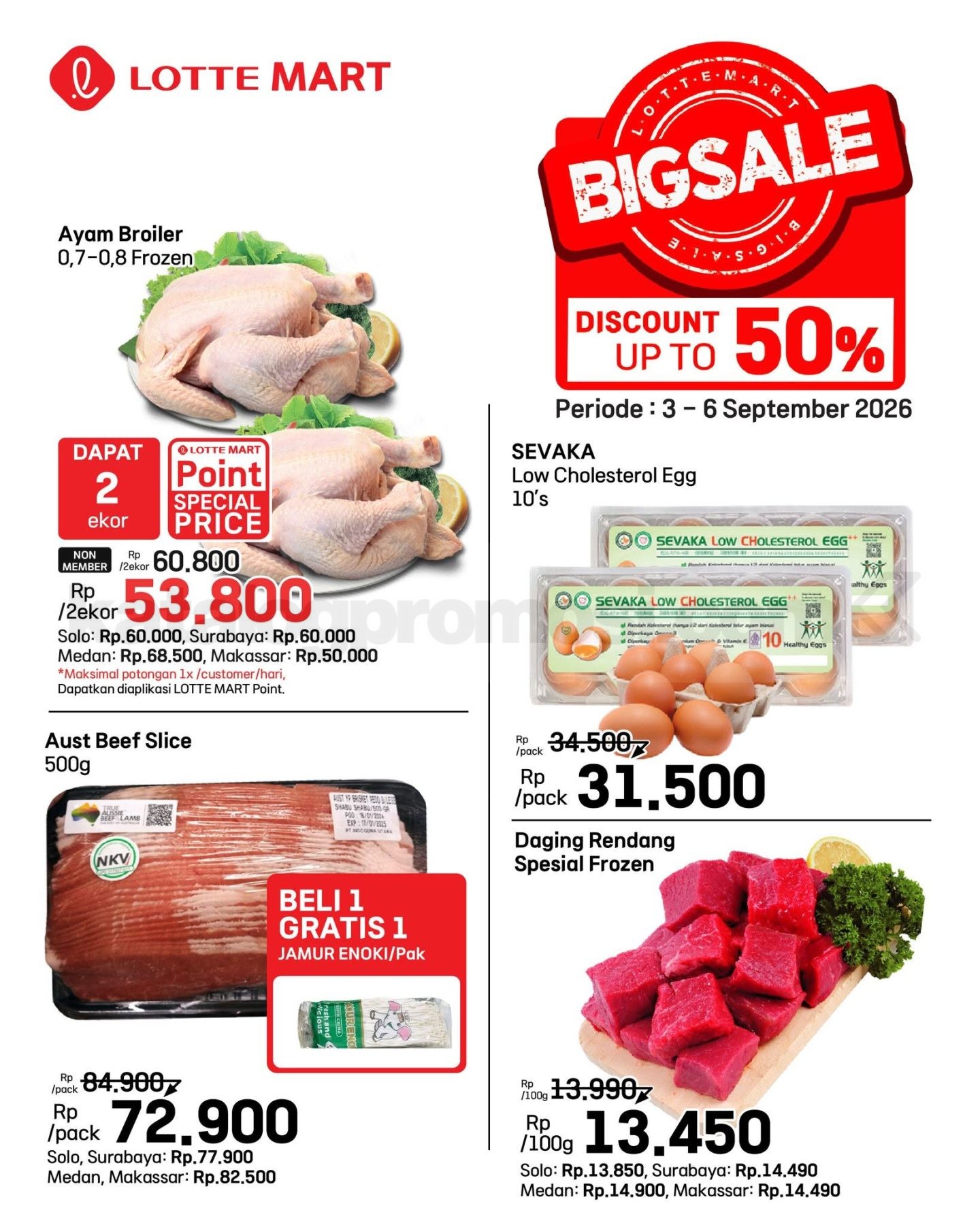Promo JSM Lottemart Weekend 03-06 September 2026