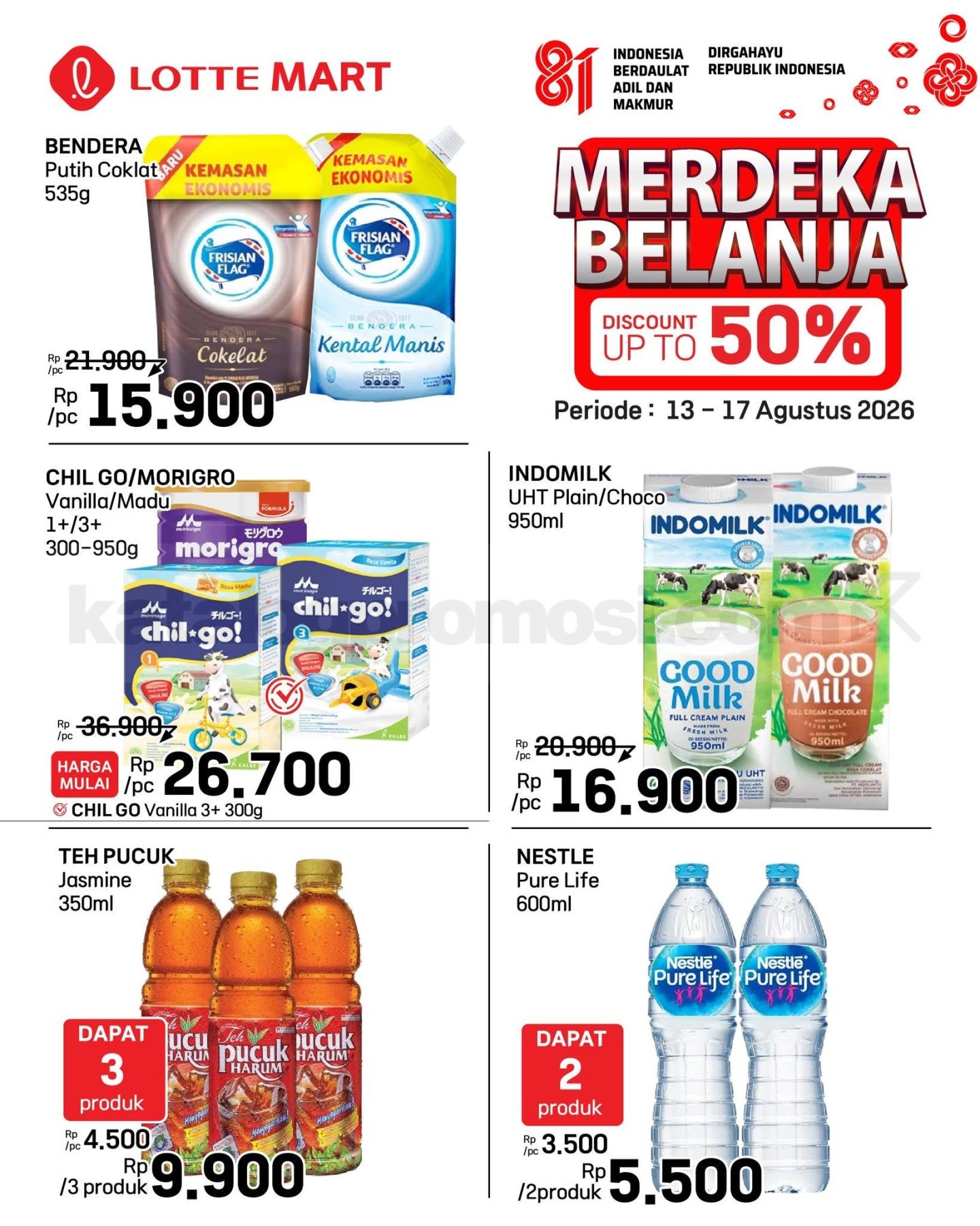 Promo JSM Lottemart Weekend 13-17 Agustus 2026