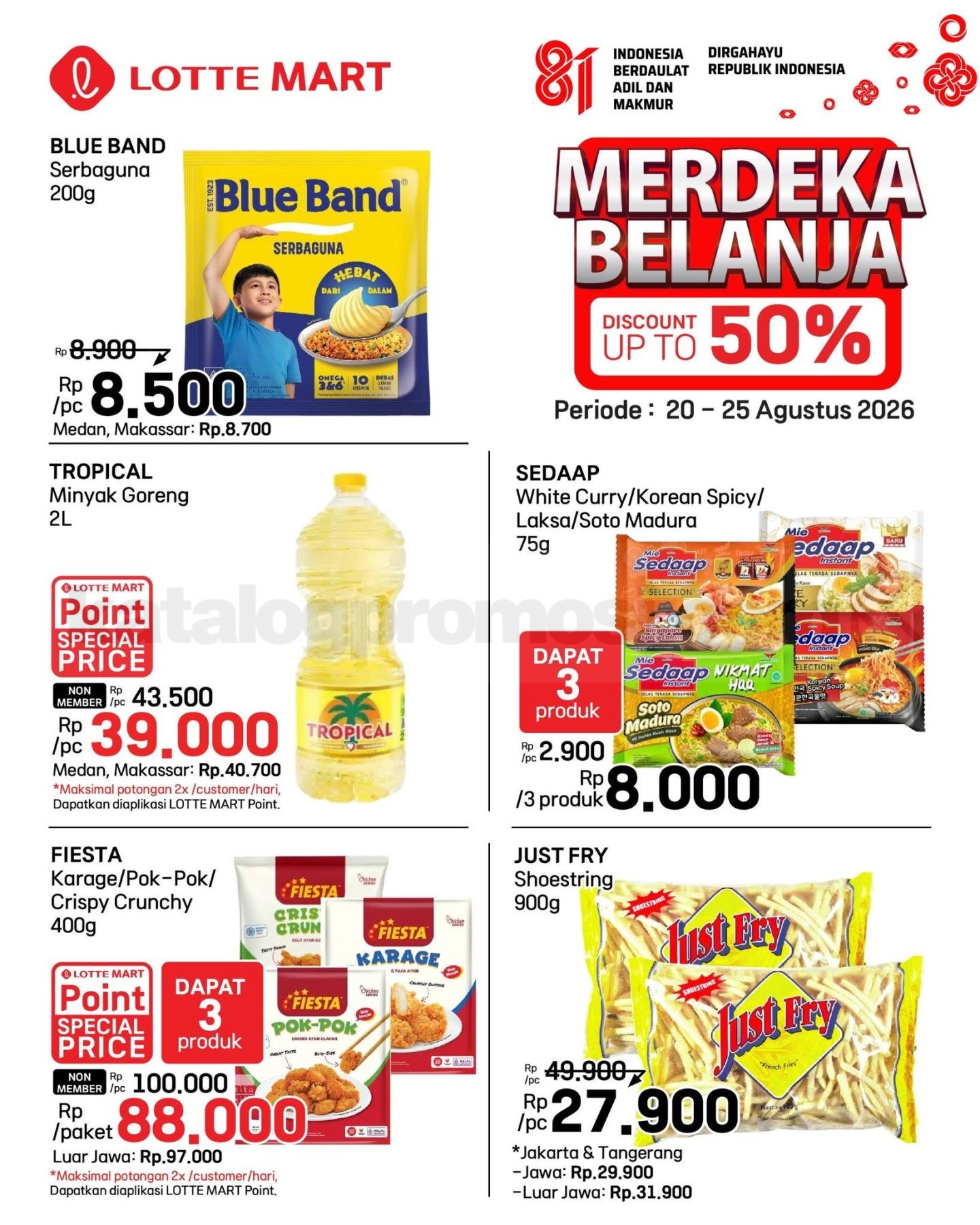 Promo JSM Lottemart Weekend 20-25 Agustus 2026