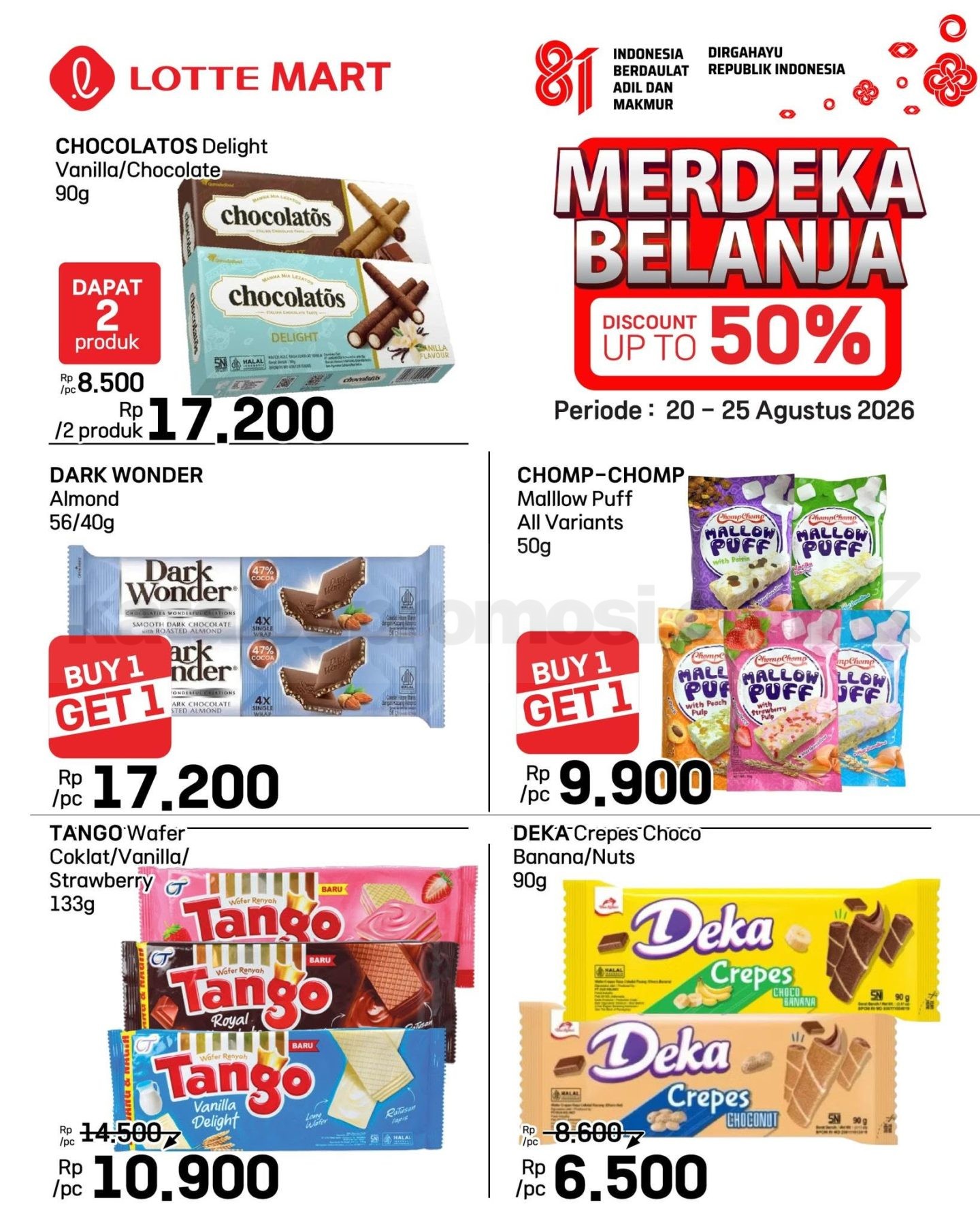 Promo JSM Lottemart Weekend 20-25 Agustus 2026