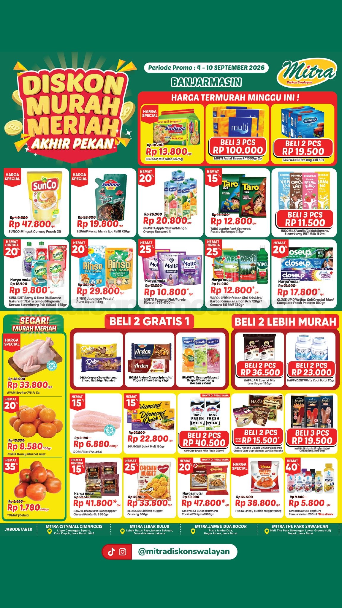 Promo JSM Mitra Diskon Swalayan Akhir Pekan 04-10 September 2026