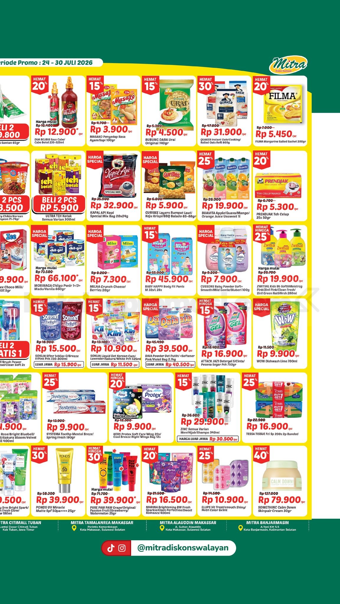 Promo JSM Mitra Diskon Swalayan Akhir Pekan 21-27 Agustus 2026