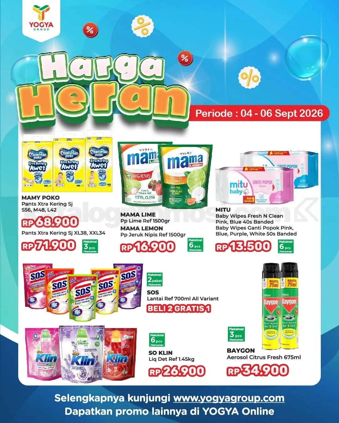 Promo JSM TOSERBA YOGYA HARGA HERAN 04-06 September 2026