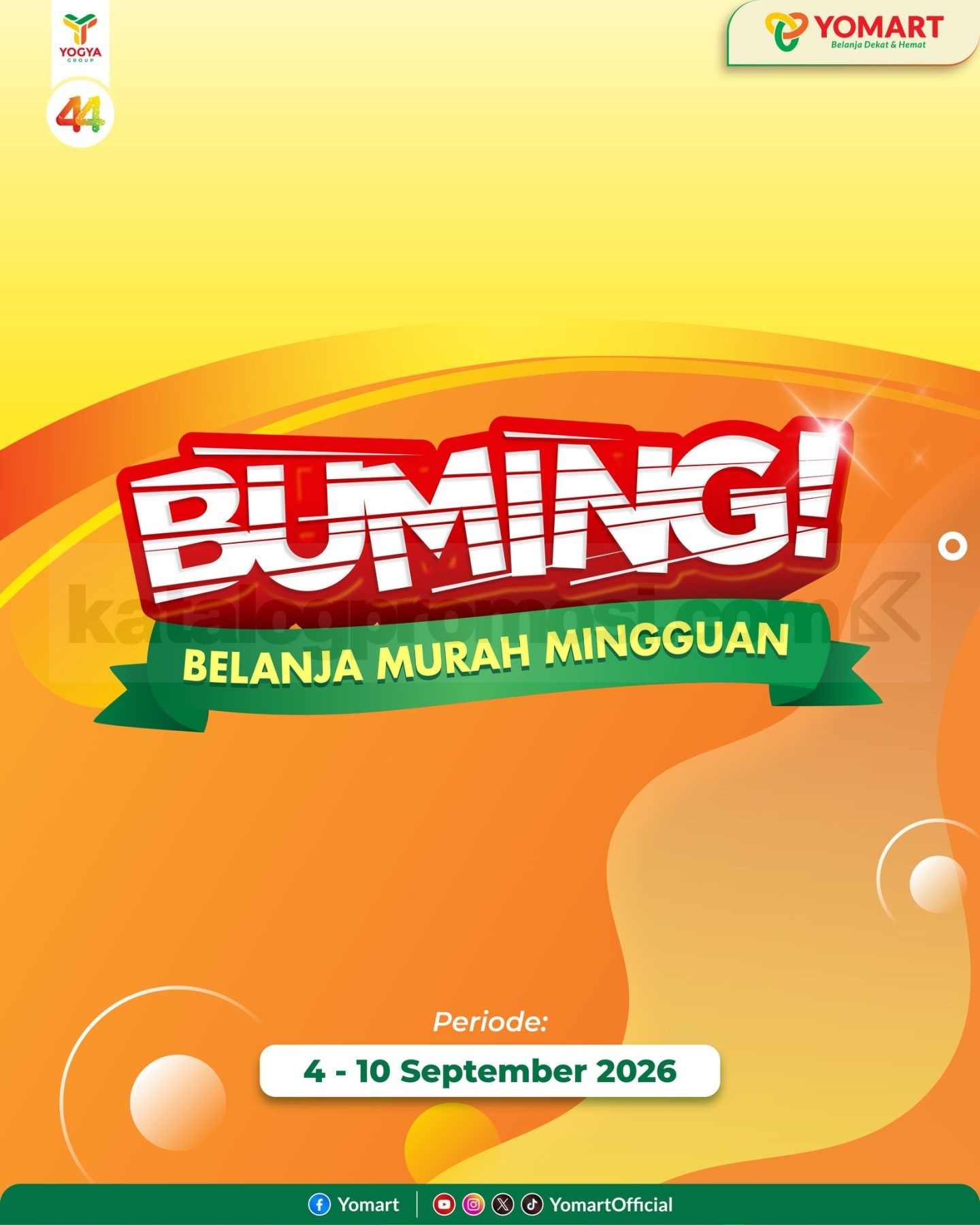 Promo JSM Yomart BUMING 18-24 September 2026