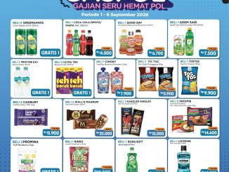 Promo Lawson GASPOL Gajian Seru Hemat Pol mulai Rp4.000 dengan berbagai pilihan produk hemat