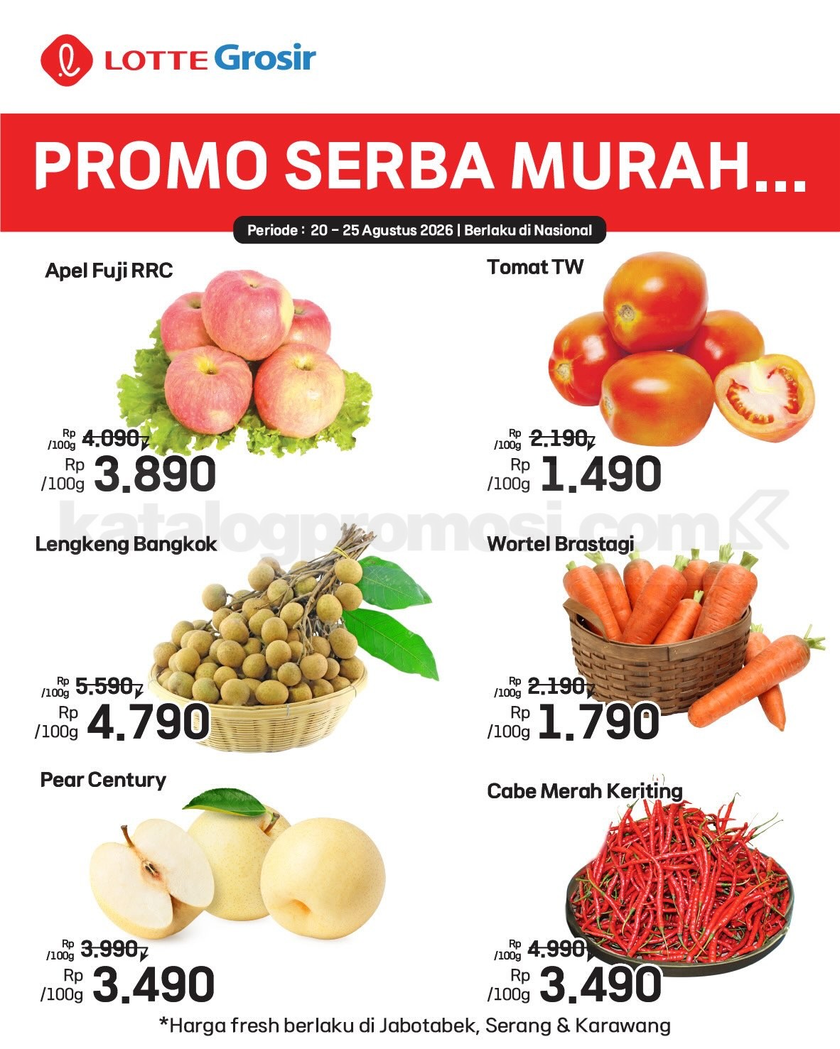 Promo LOTTE GROSIR HITS AKHIR PEKAN 20-25 Agustus 2026
