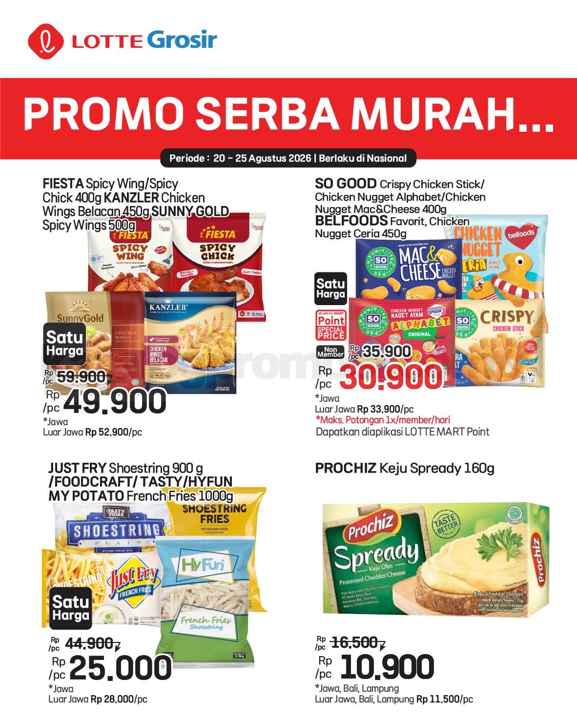 Promo LOTTE GROSIR HITS AKHIR PEKAN 20-25 Agustus 2026