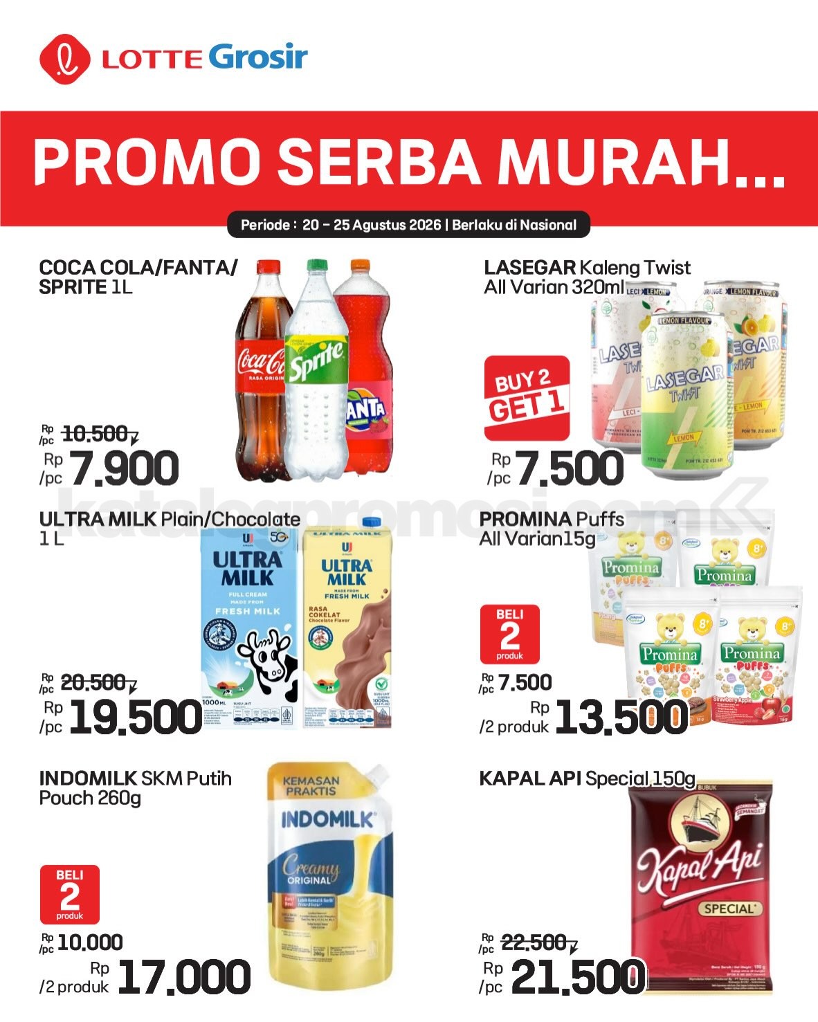 Promo LOTTE GROSIR HITS AKHIR PEKAN 20-25 Agustus 2026