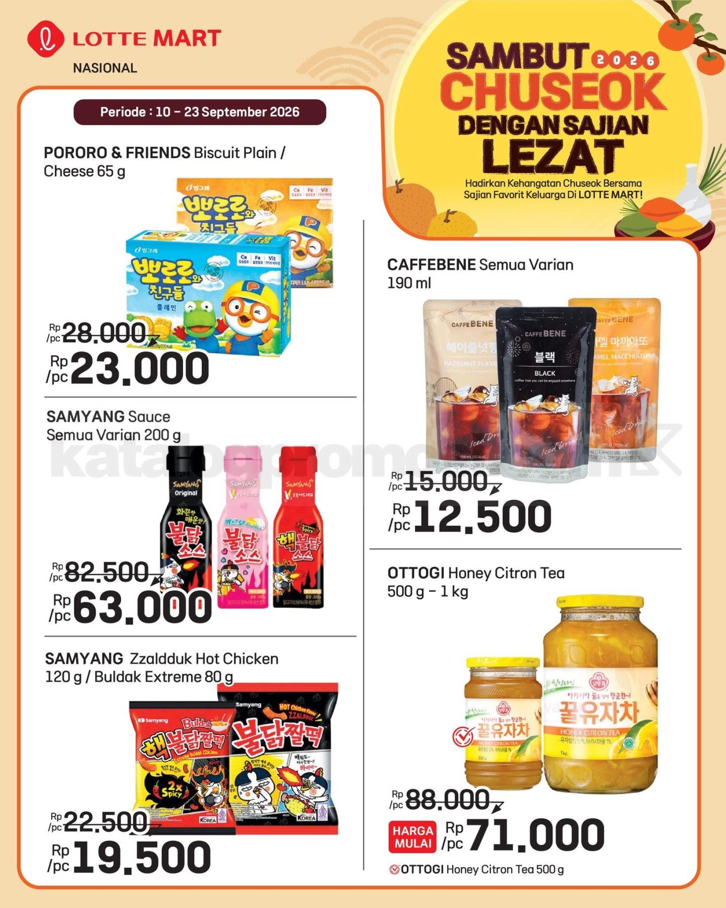 Promo LOTTE MART Katalog Belanja 10-23 September 2026 Promo LOTTE MART Katalog Belanja 10-23 September 2026 5
