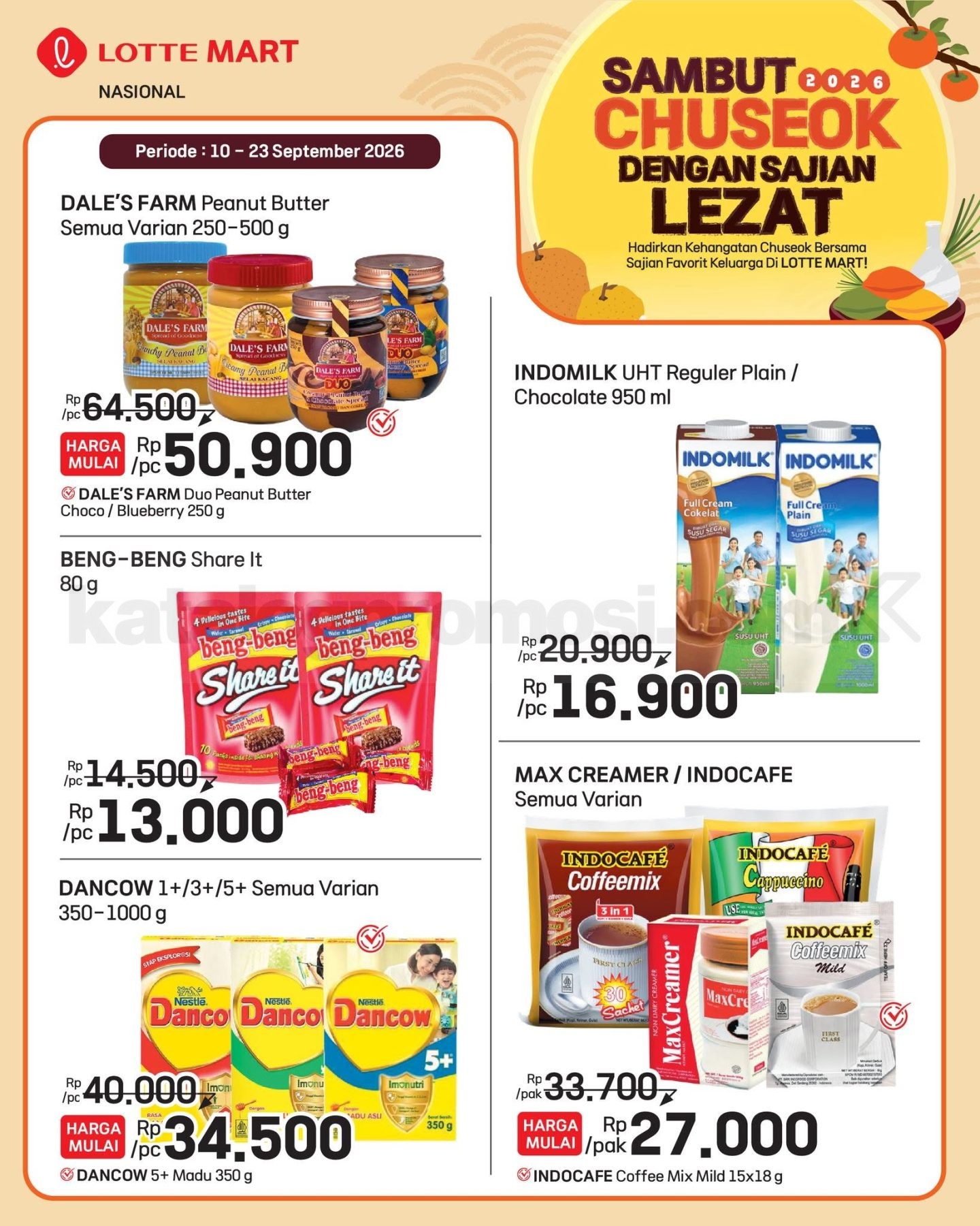 Promo LOTTE MART Katalog Belanja 10-23 September 2026 Promo LOTTE MART Katalog Belanja 10-23 September 2026 6