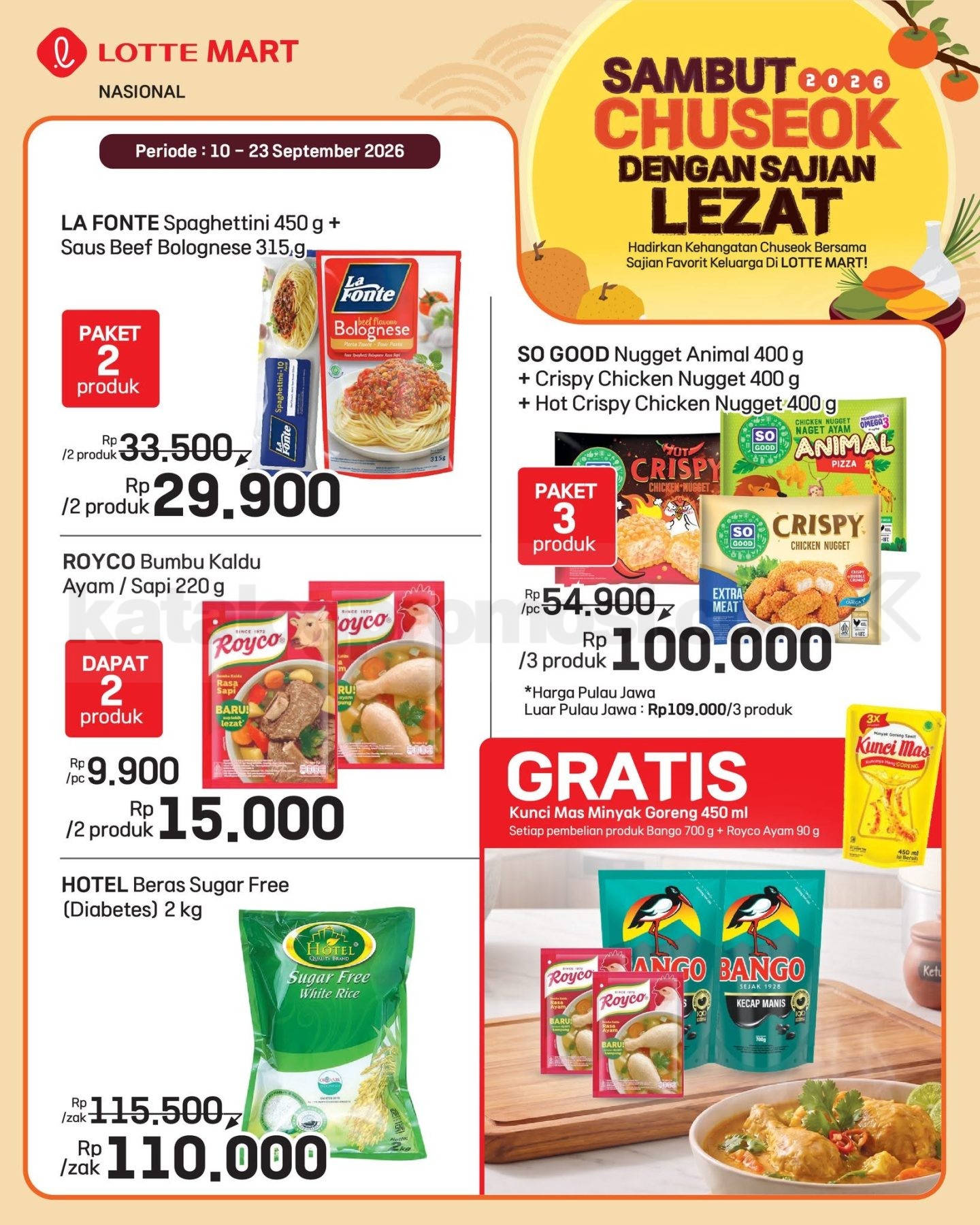 Promo LOTTE MART Katalog Belanja 10-23 September 2026 Promo LOTTE MART Katalog Belanja 10-23 September 2026 7